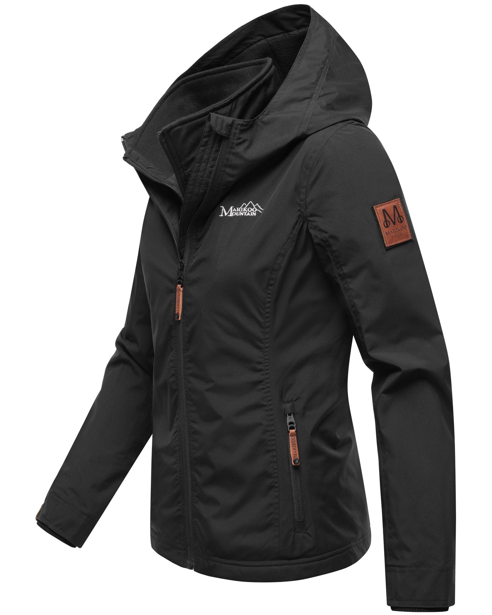 Marikoo Outdoorjacke »Erdbeere«, mit Kapuze, sportliche Funktionsjacke mit Kapuze