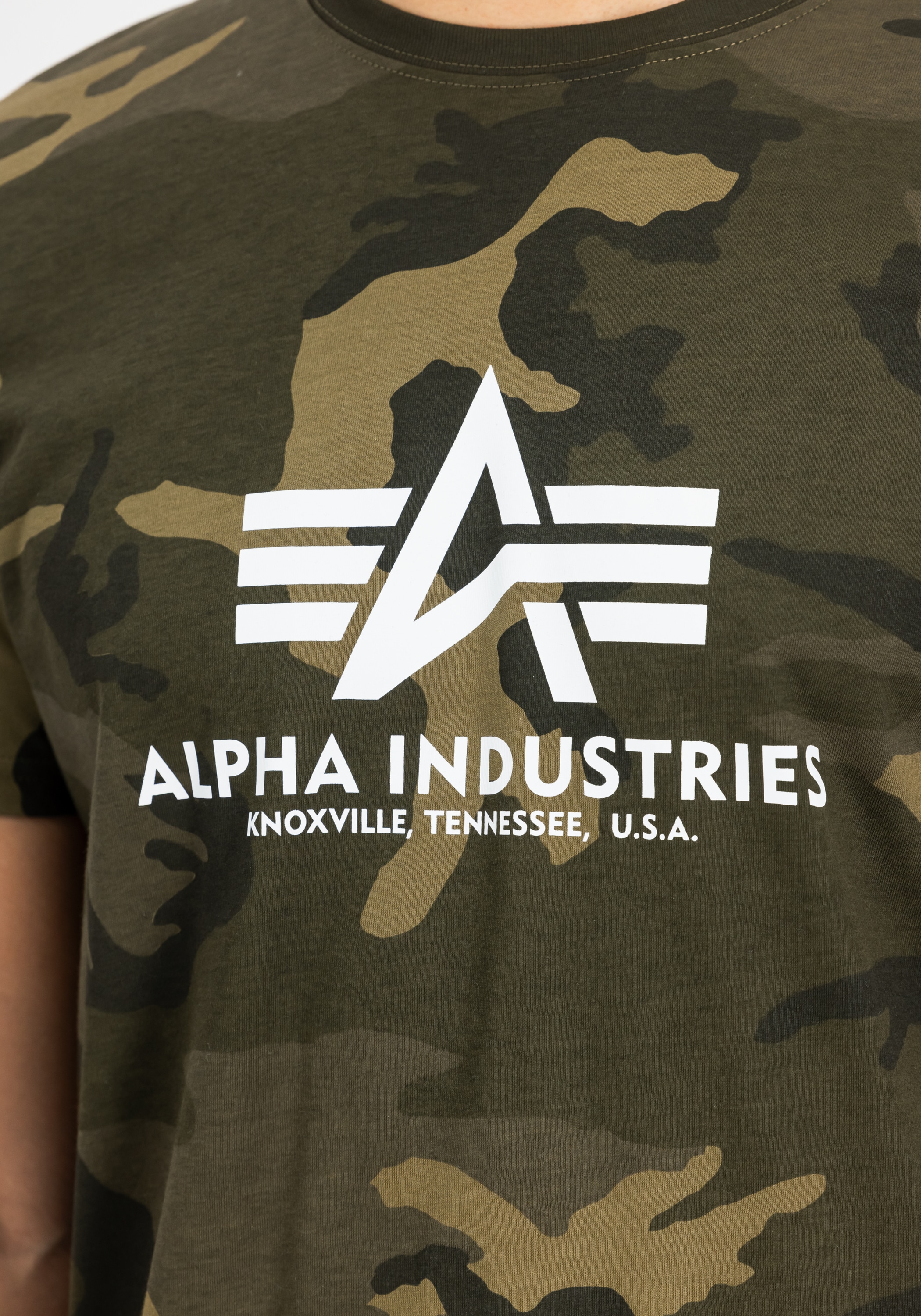 Alpha Industries T-Shirt »Basic T-Shirt BL Camo«
