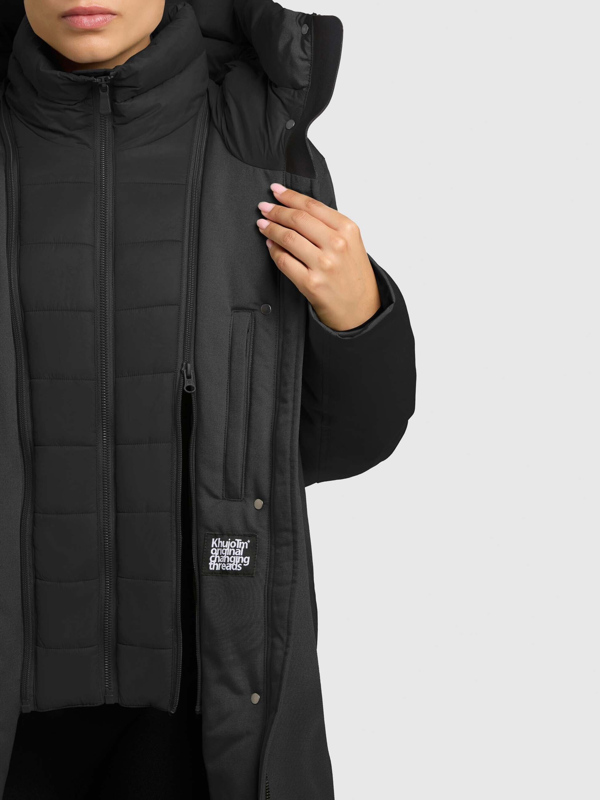 khujo Kurzmantel »WEDELIA WITH INNER JACKET«