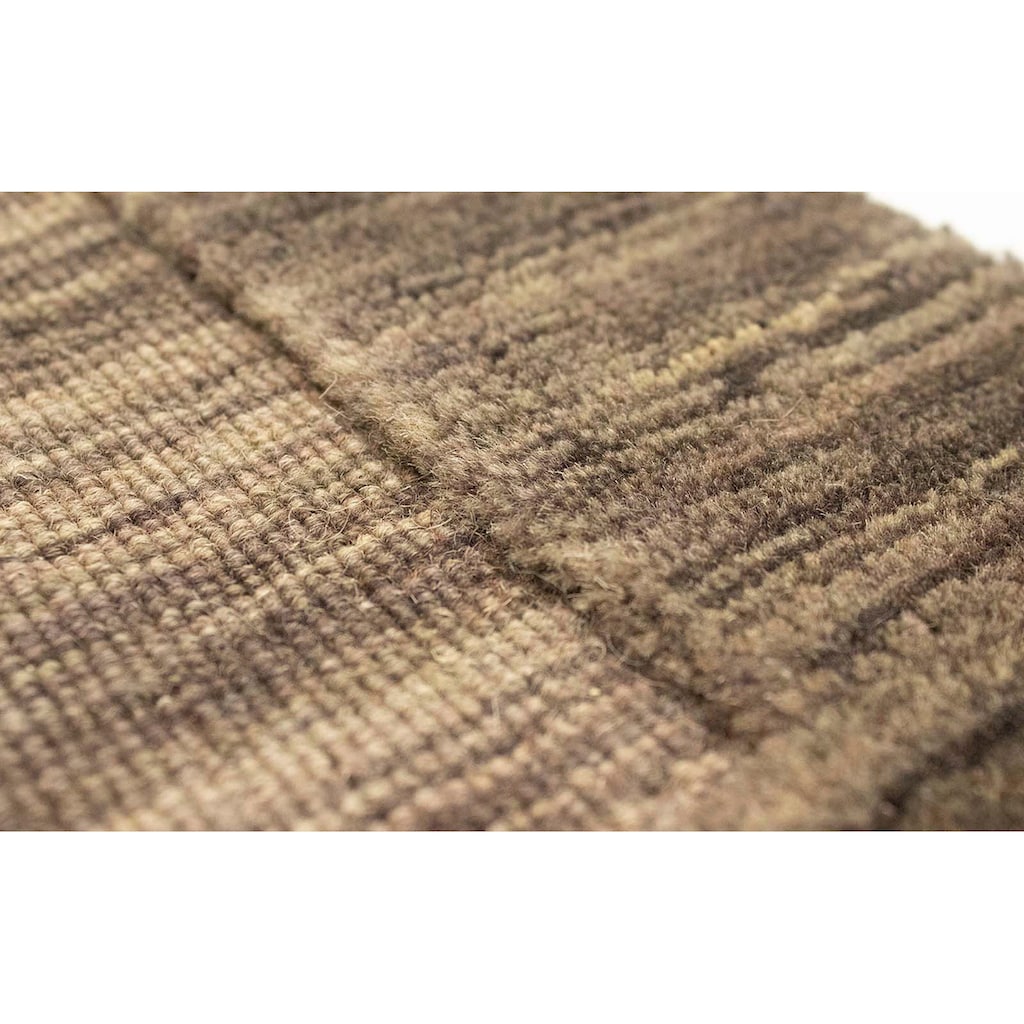 morgenland Wollteppich »Loribaft Teppich handgewebt braun«, rechteckig