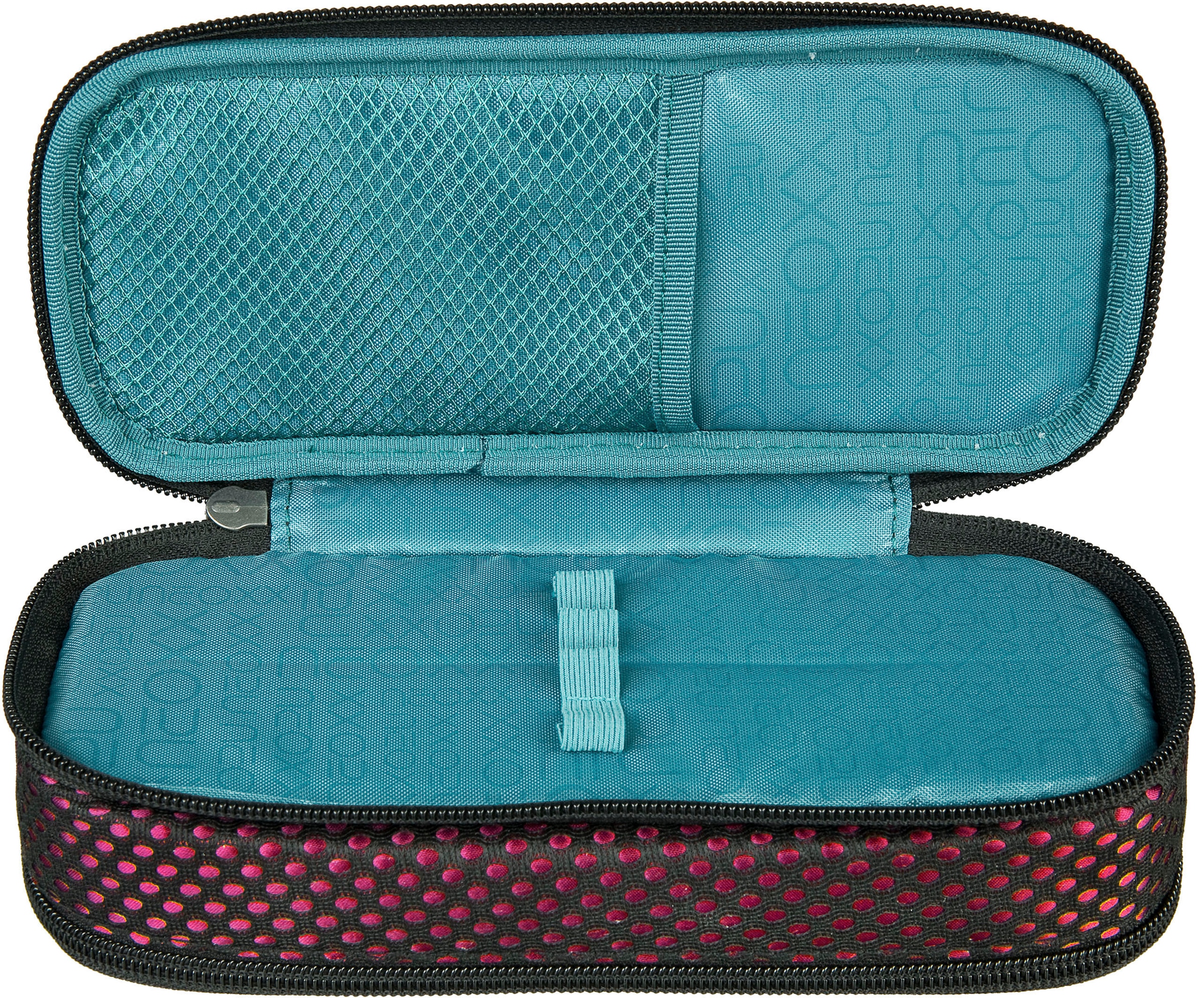 neoxx Schreibgeräteetui »Schlamperbox, Catch, Crazy in Mesh«, aus recycelten PET-Flaschen