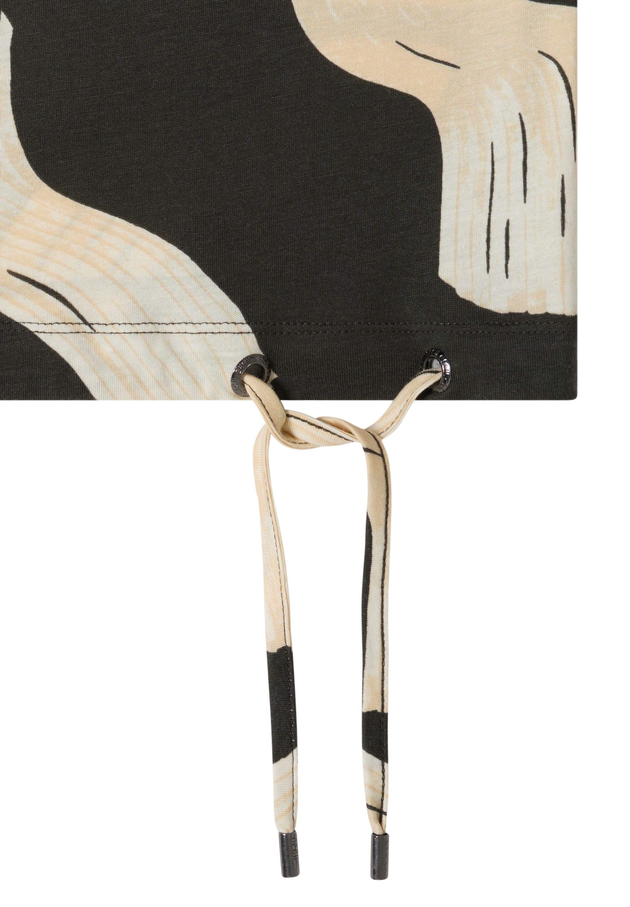 Cecil Langarmshirt mit graphischem Muster