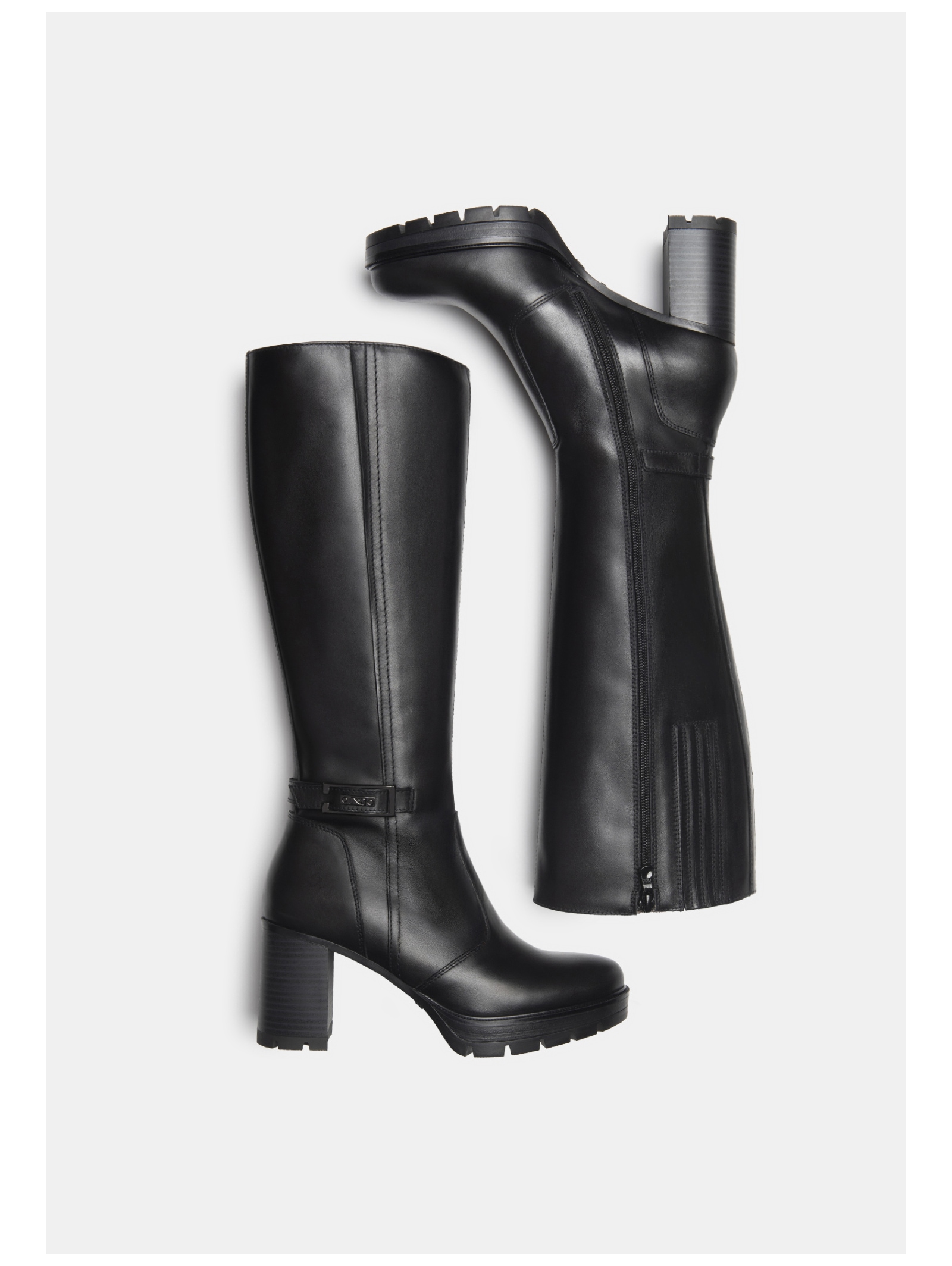 Nero Giardini High-Heel-Stiefel »Nero Giardini Stiefel Leder«