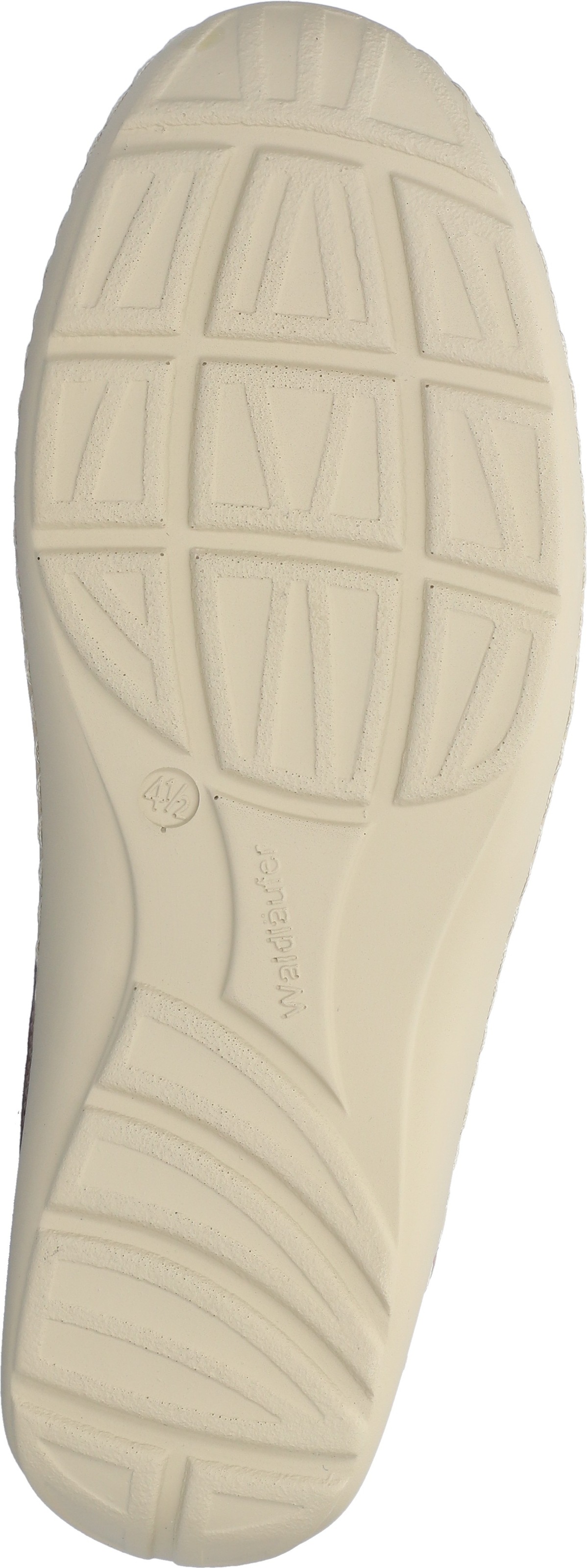 Klettschuh WALDLÄUFER "HENNI", Damen, Gr. 3,5 (36), beige, Nubukleder, unifarben, Schuhe Klettschuh, Halbschuh, Bequemschuh in Komfortweite H (= sehr weit) 2