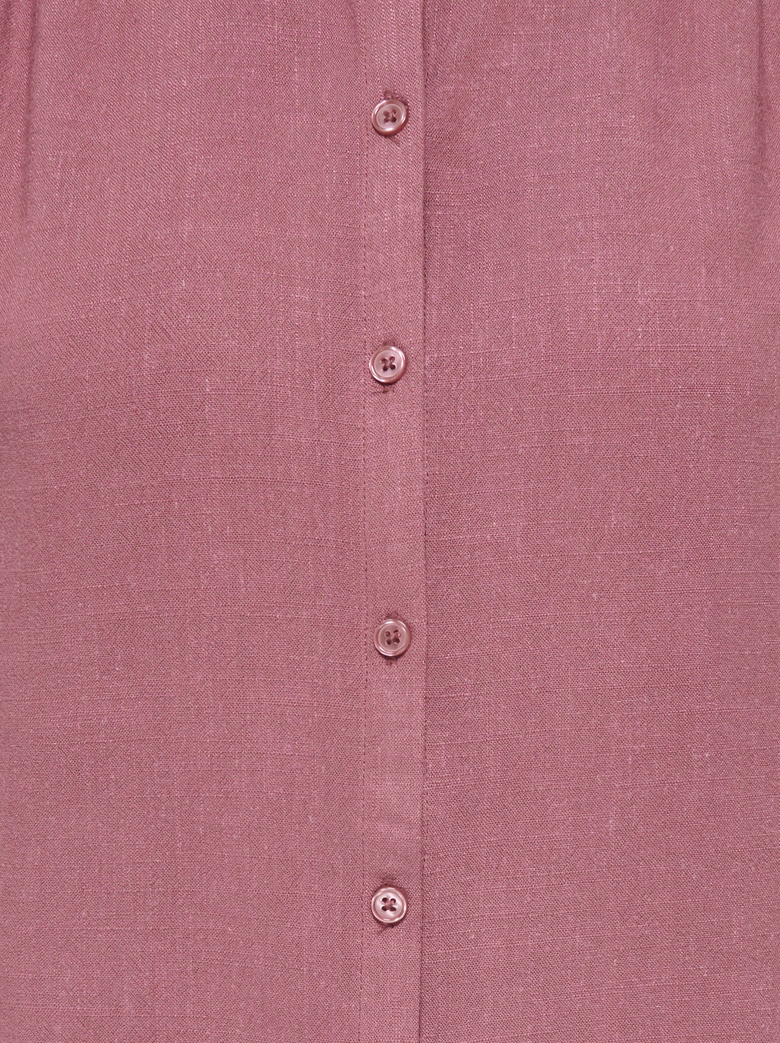 Blusentop ONLY "ONLSIESTA S/L LINEN BL SHIRT PNT NOOS", Damen, Gr. M, rose braun, Web, Obermaterial: 80% Viskose, 20% Leinen, unifarben, regular fit normal, Blusen Blusentop, mit Leinen 2