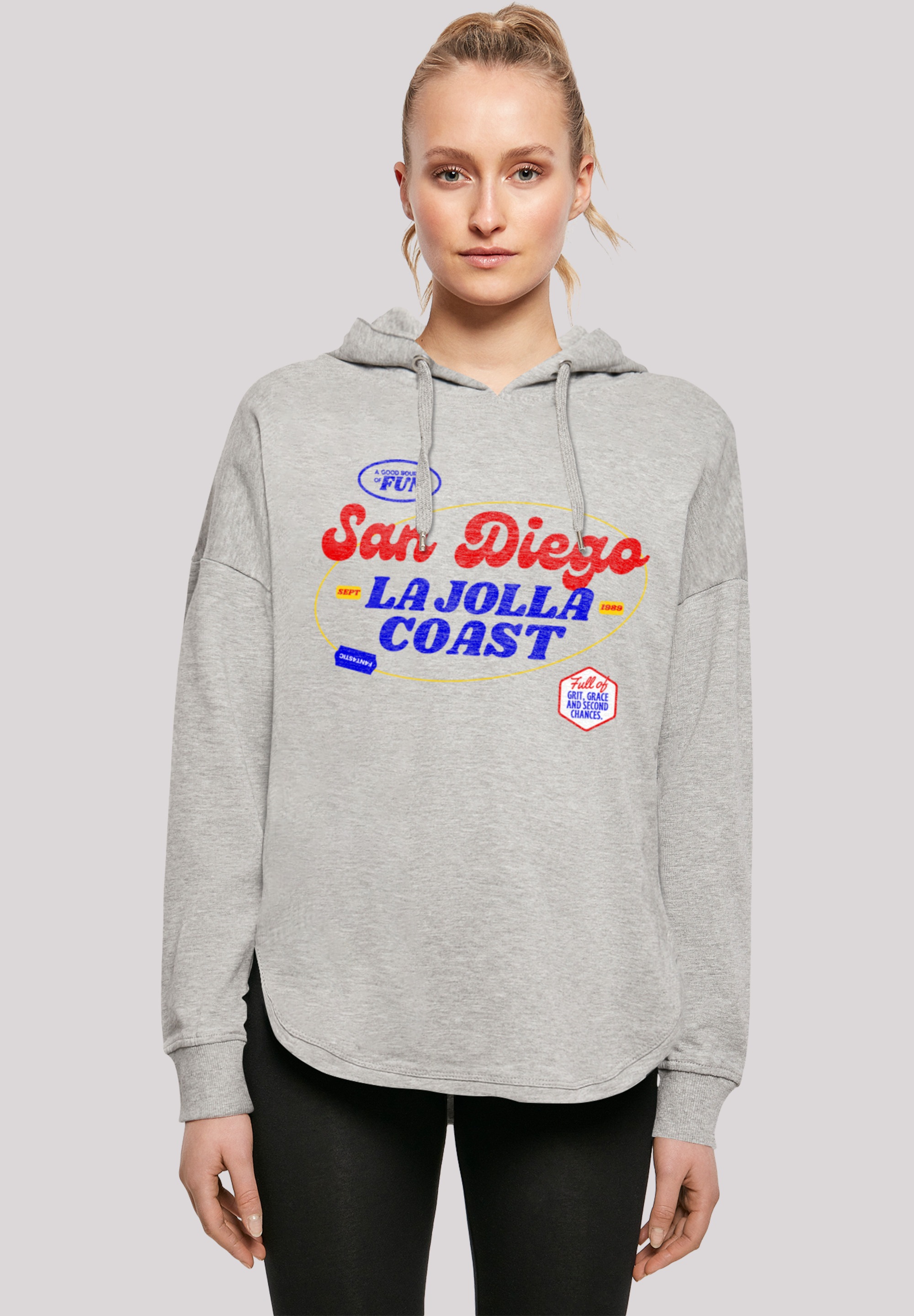 F4NT4STIC Kapuzenpullover "San Diego OVERSIZE HOODIE", Print