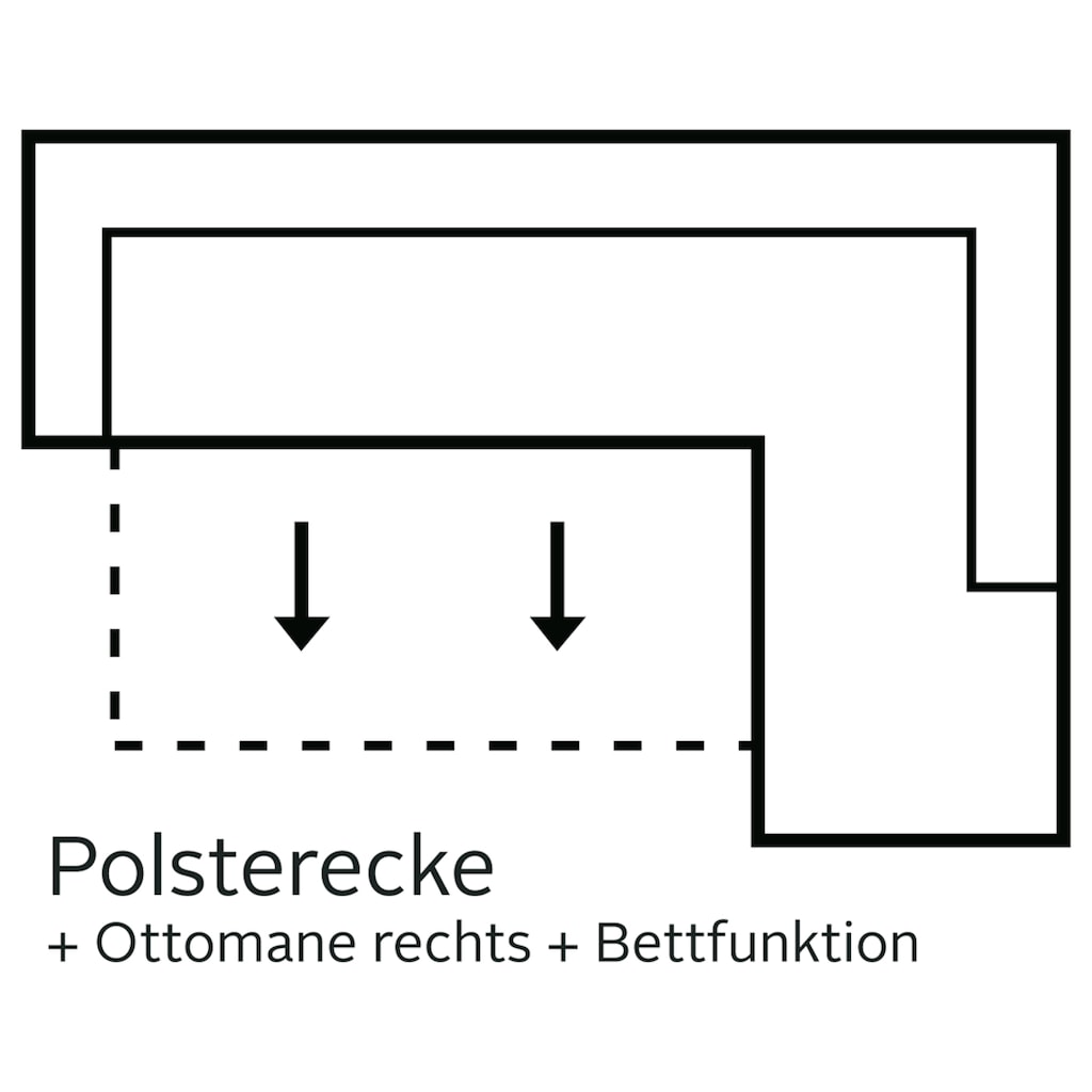 Home affaire Ecksofa »Belfort L-Form«