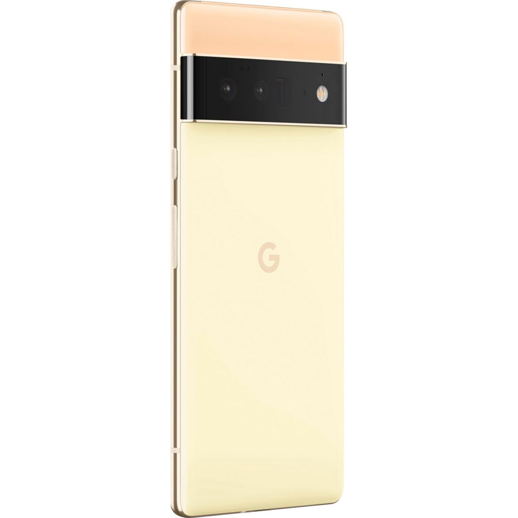 Google Smartphone »Pixel 6 Pro«, Sorta Sunny, 17 cm/6,7 Zoll, 128 GB Speicherplatz, 50 MP Kamera