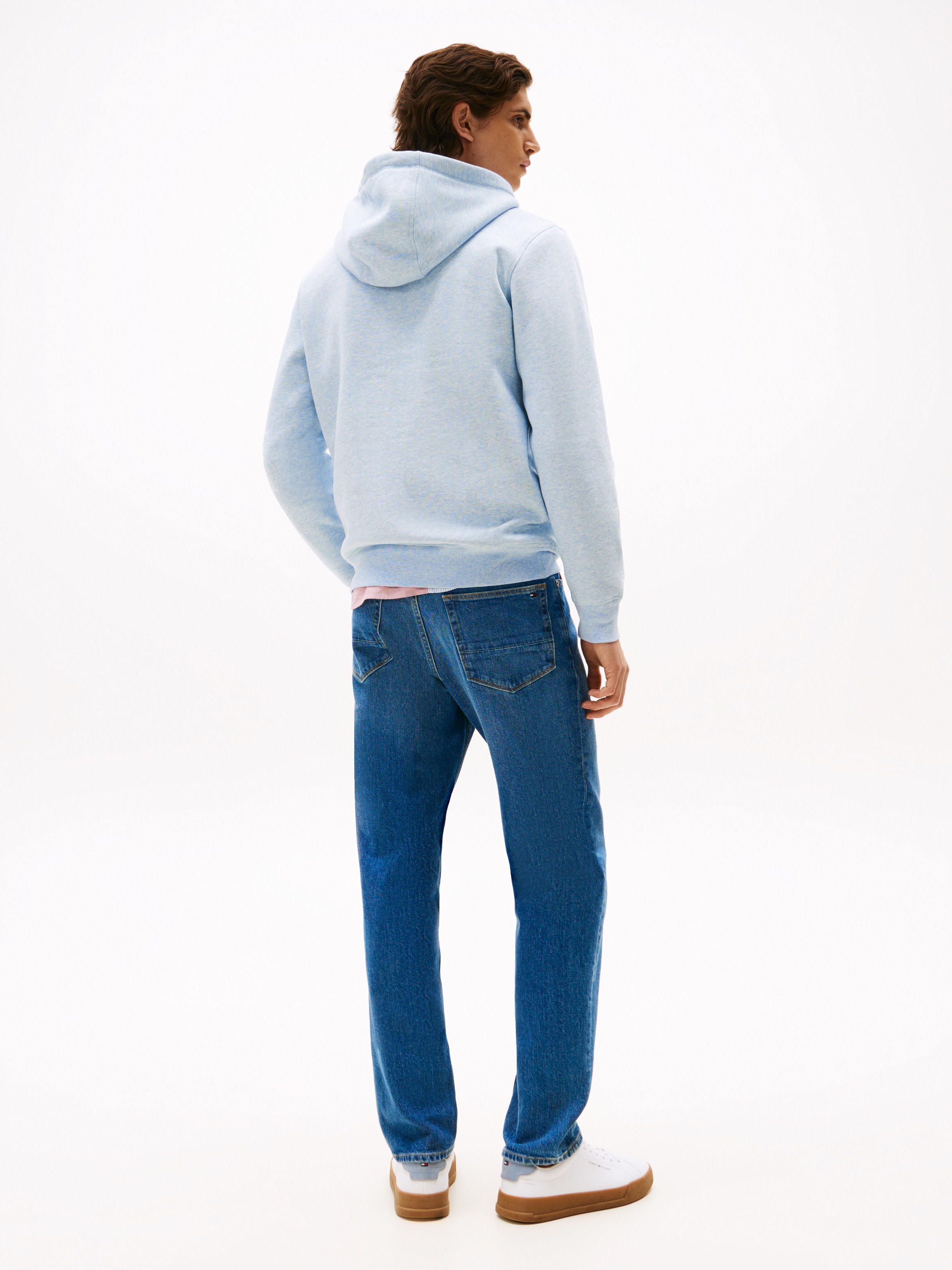 Tommy Hilfiger Kapuzensweatshirt »TOMMY LOGO HOODY«, mit Kapuze und Kängurutasche