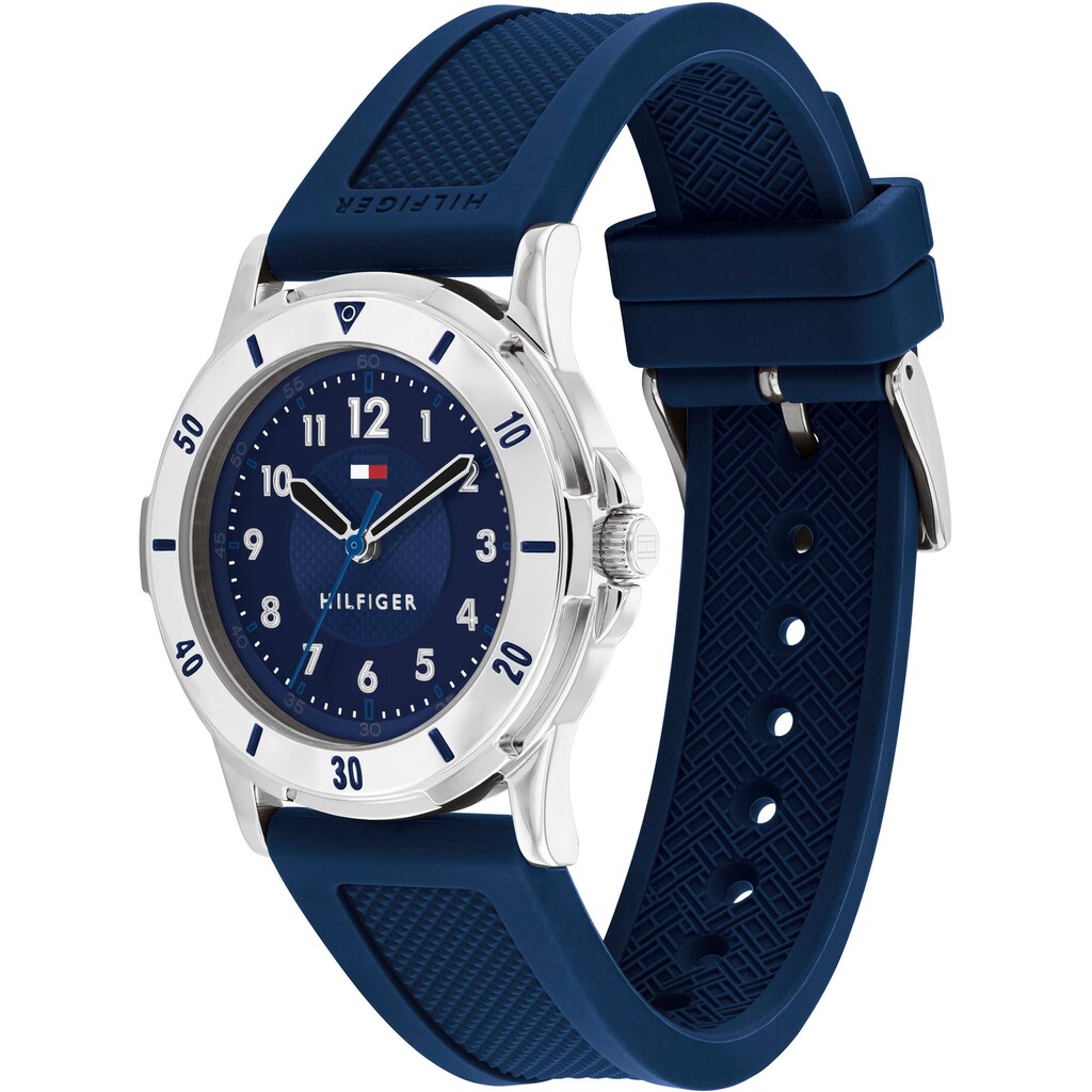 Tommy Hilfiger Quarzuhr »KIDS«, Kinderuhr, Armbanduhr, Lernuhr, Jungen, Schulanfang, Geschenkidee