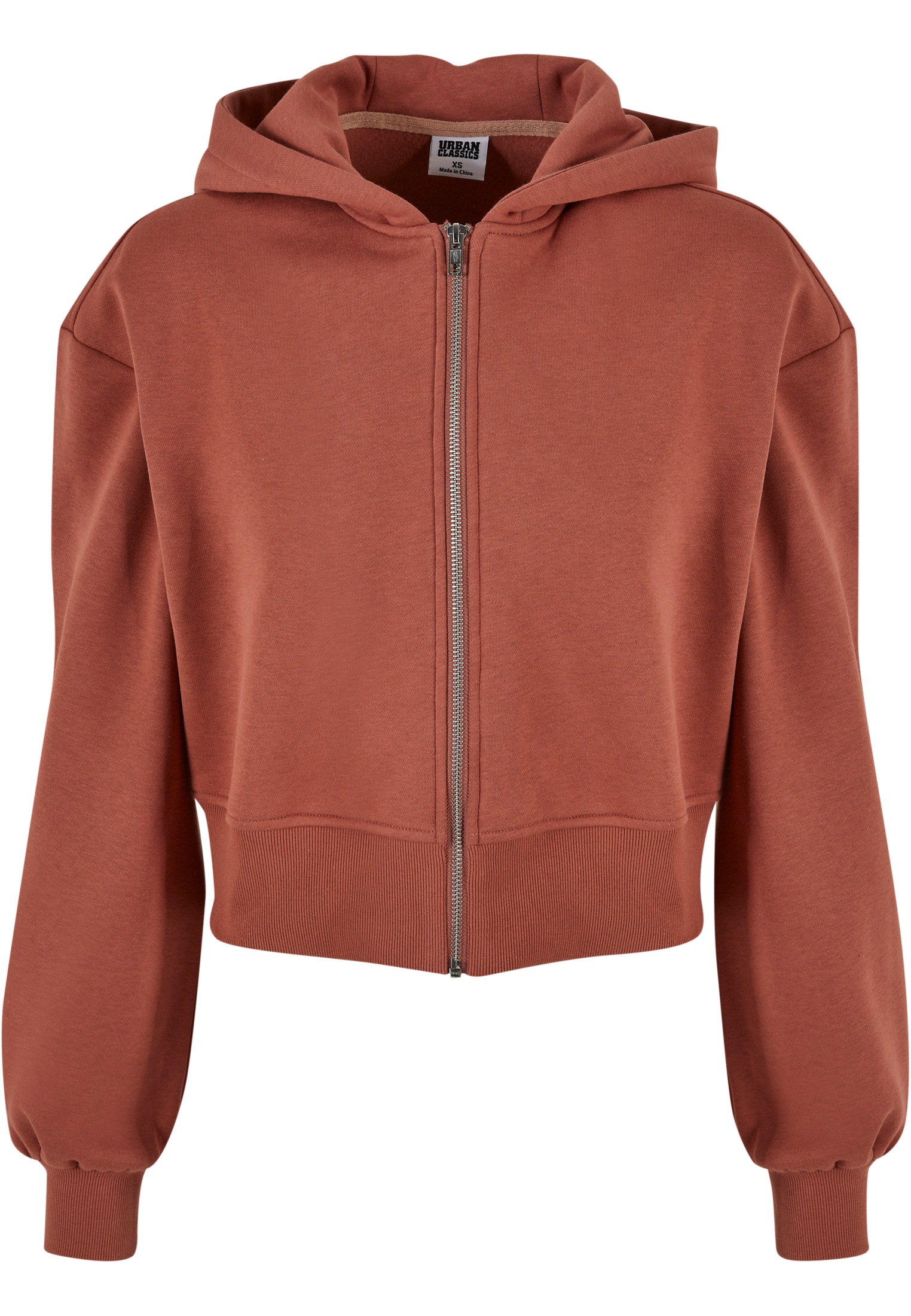 URBAN CLASSICS Sweatjacke »Damen Short Oversized Jacket«, (1 Zip | tlg.) Ladies kaufen für BAUR