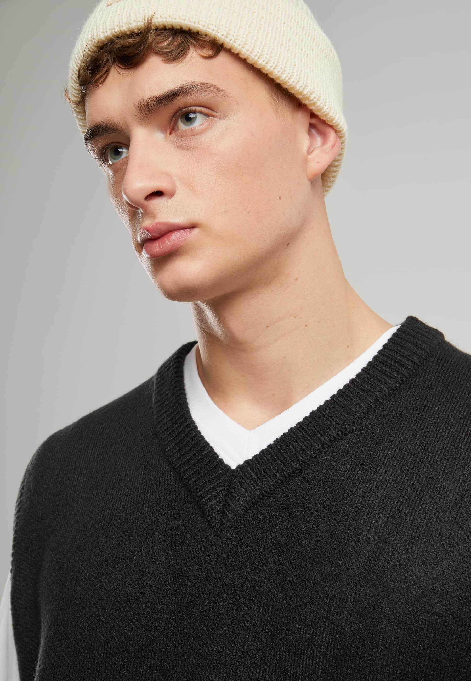 URBAN CLASSICS Steppweste »Urban Classics Knitted Vest«, (1 tlg.)