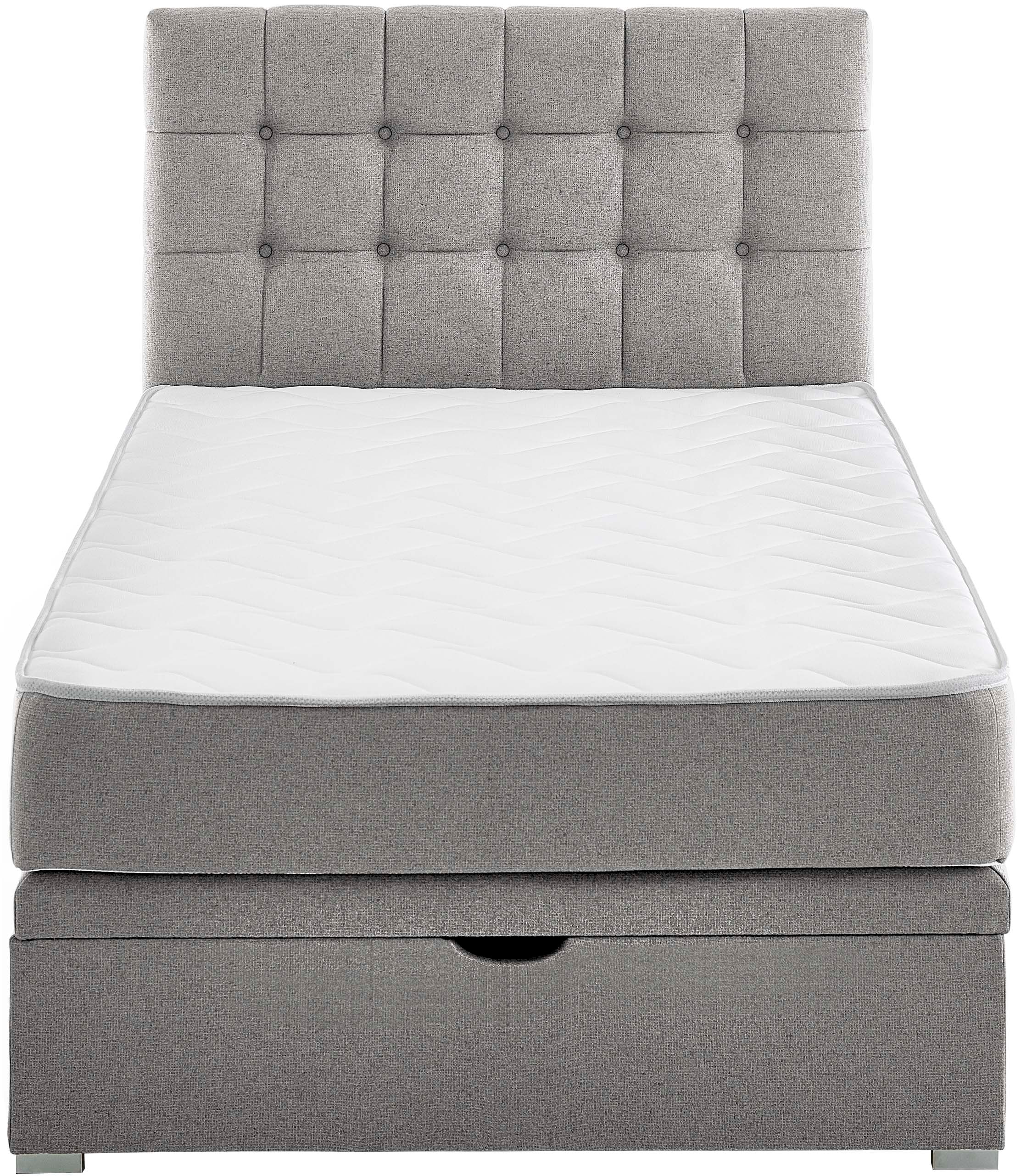 ATLANTIC home collection Boxbett »Riona, erweiterbar zu Doppel- und Familienbett«, wahlweise mit 120x200cm Taschen-Federkernmatratze oder ohne Matratze
