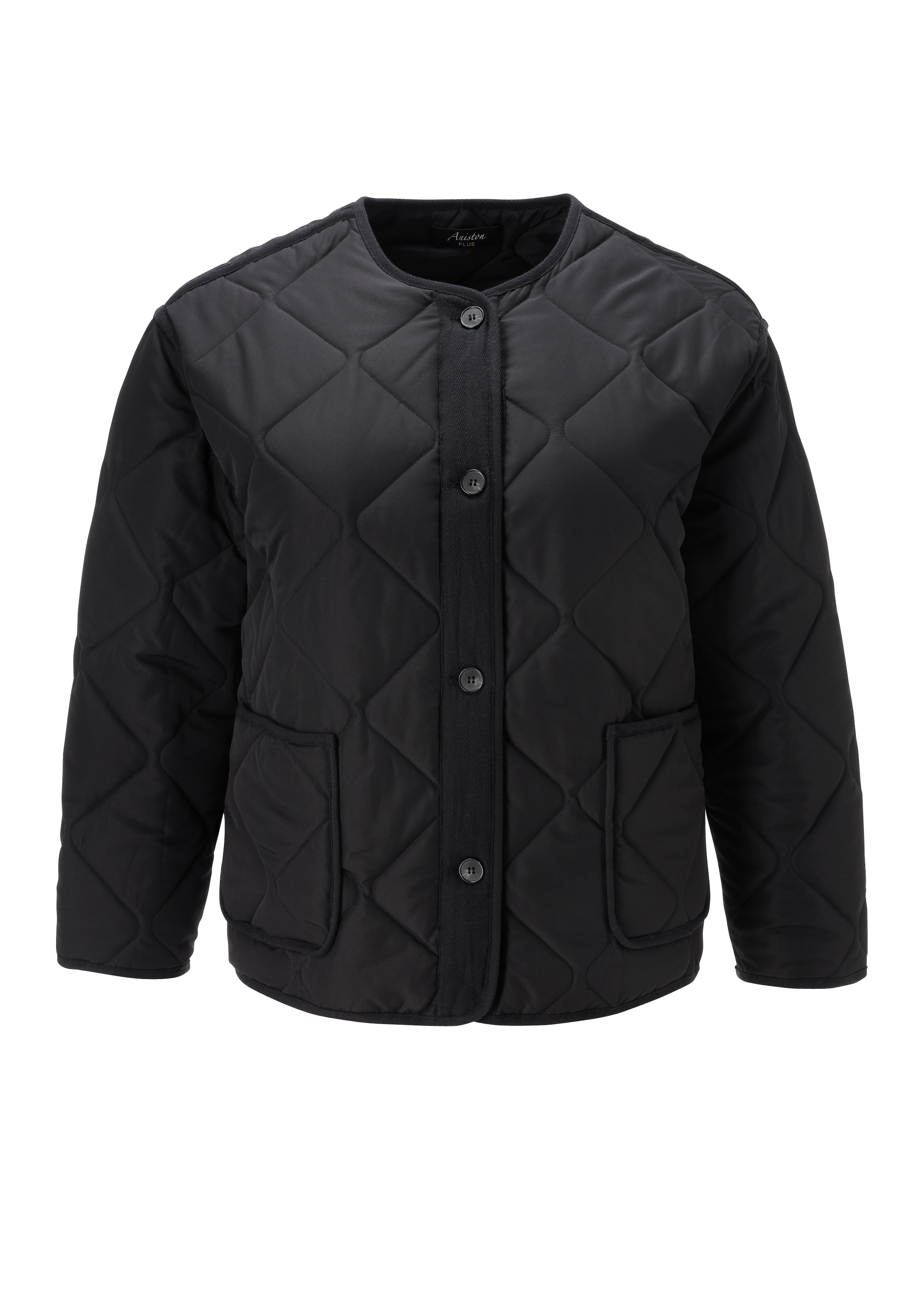 Aniston PLUS Steppjacke ohne Kapuze mit gesteppten Obermaterial - NEUE KOLLEKTION