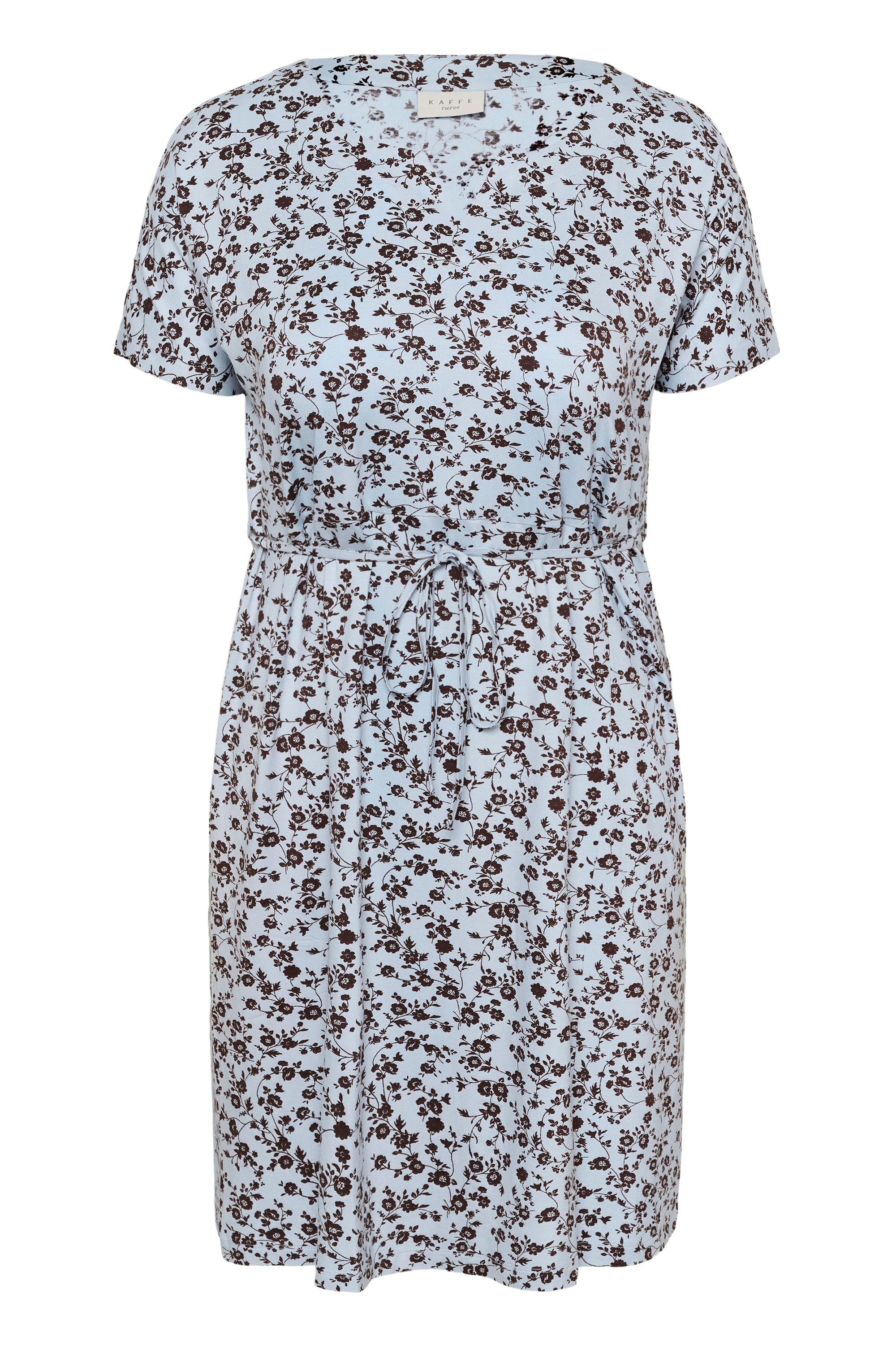 KAFFE Curve Midikleid "Damen Kleid KCmella"
