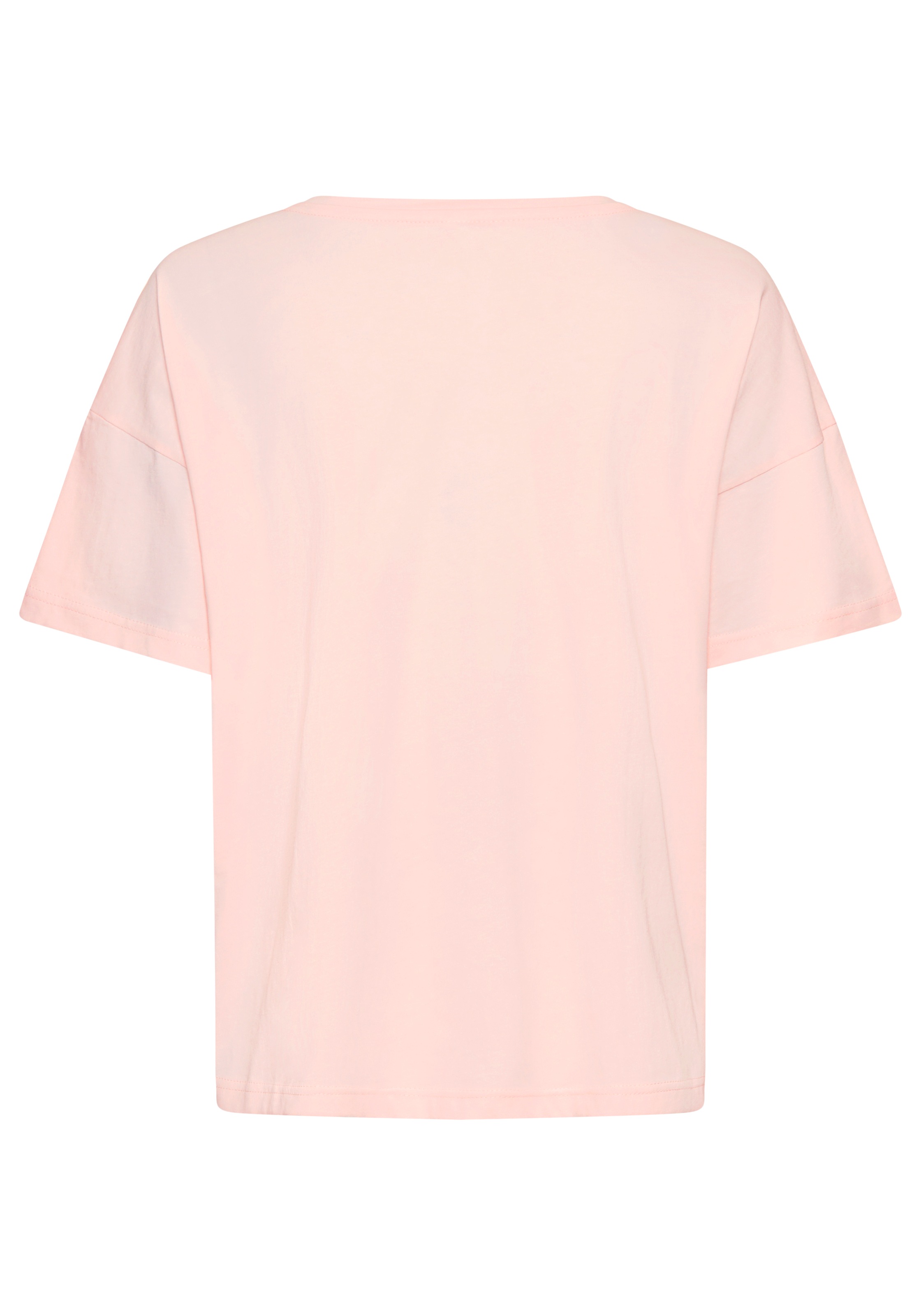 Vivance Dreams Pyjamaoberteil mit frontalem Schriftzug günstig online kaufen