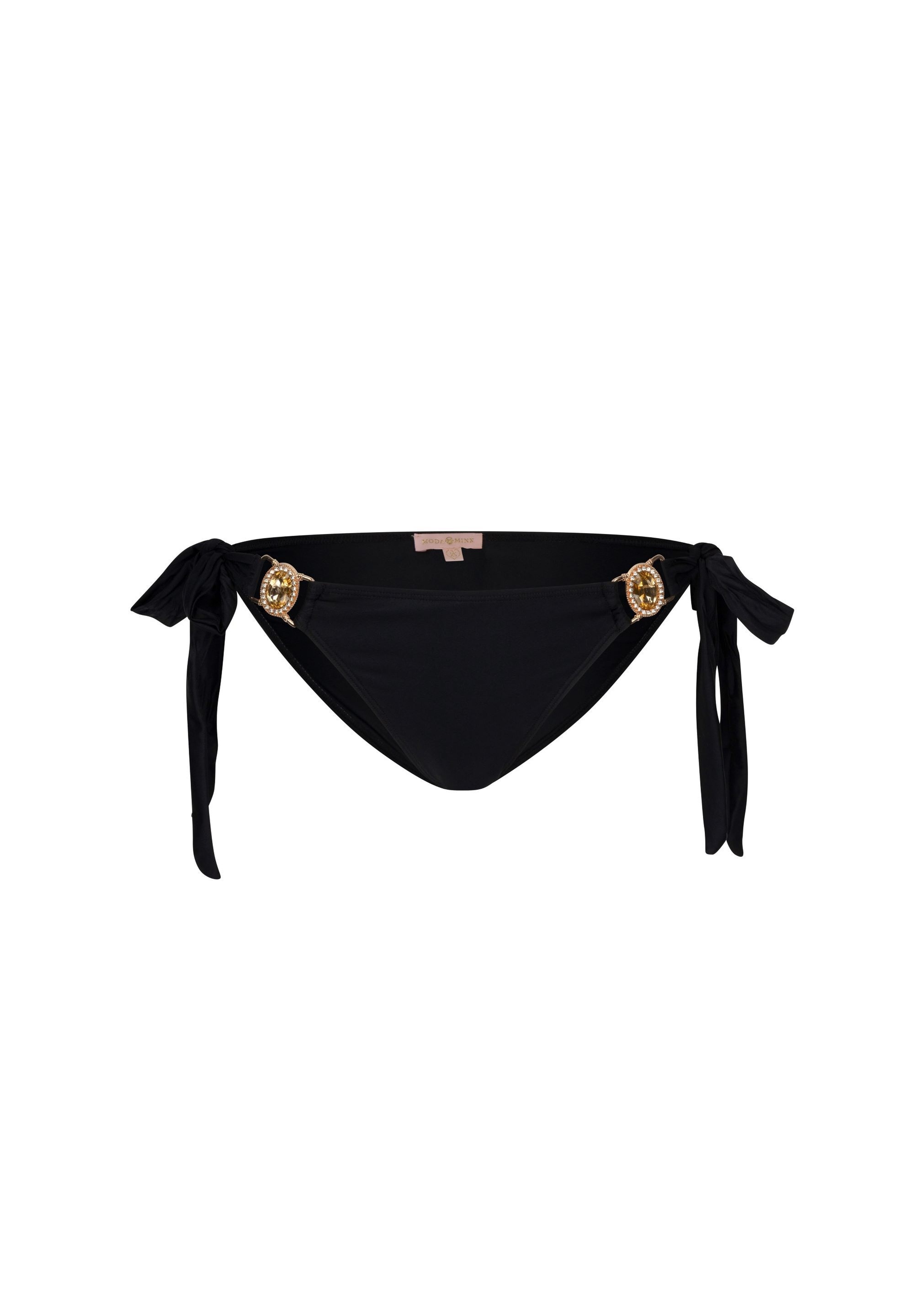 Moda Minx Bikini-Hose »Amour«, mit stilvollem Steinbesatz