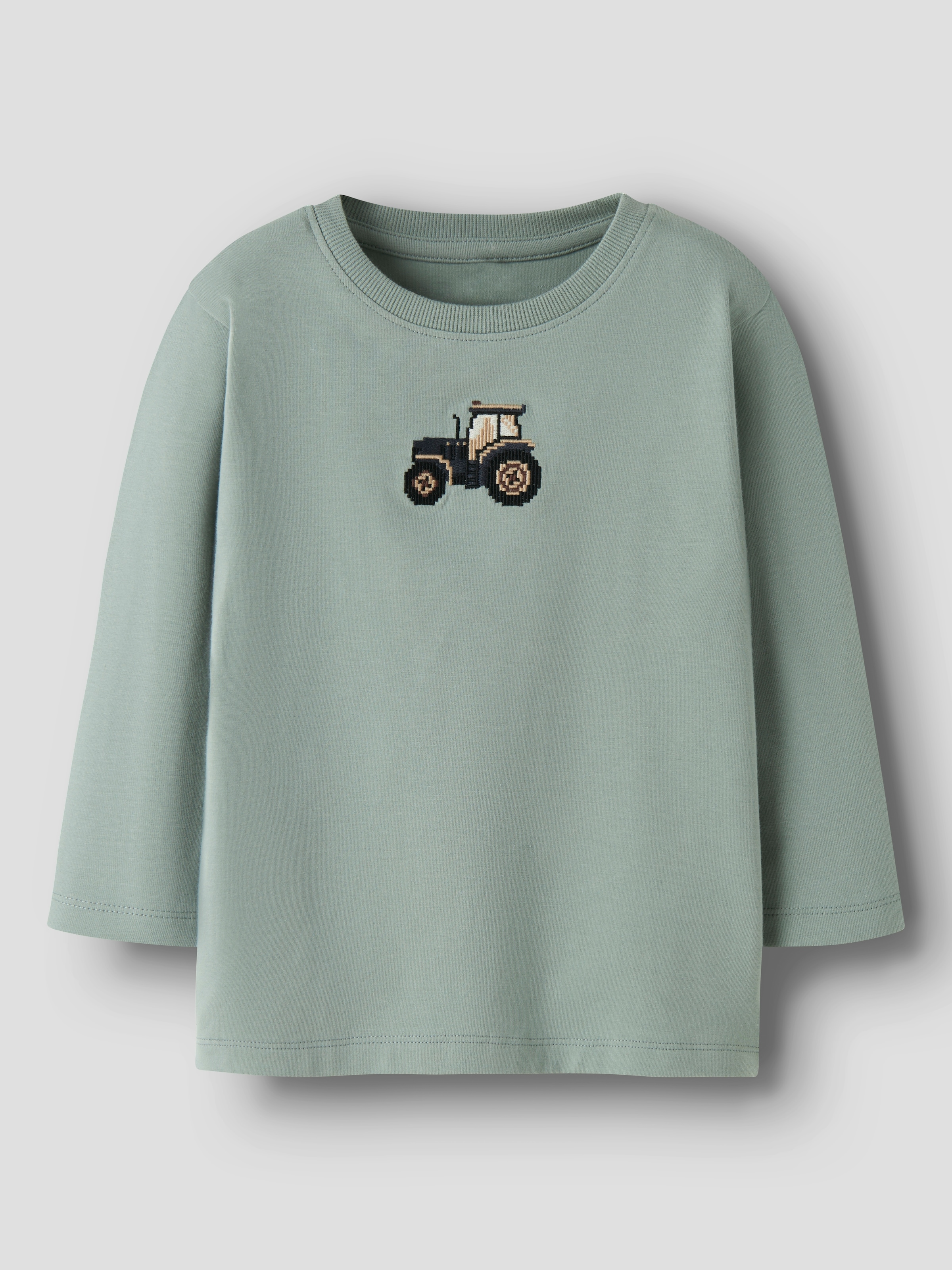 Name It Langarmshirt "NMMLANCE LS NREG TOP BOX" Baumwollmischung, regular fit