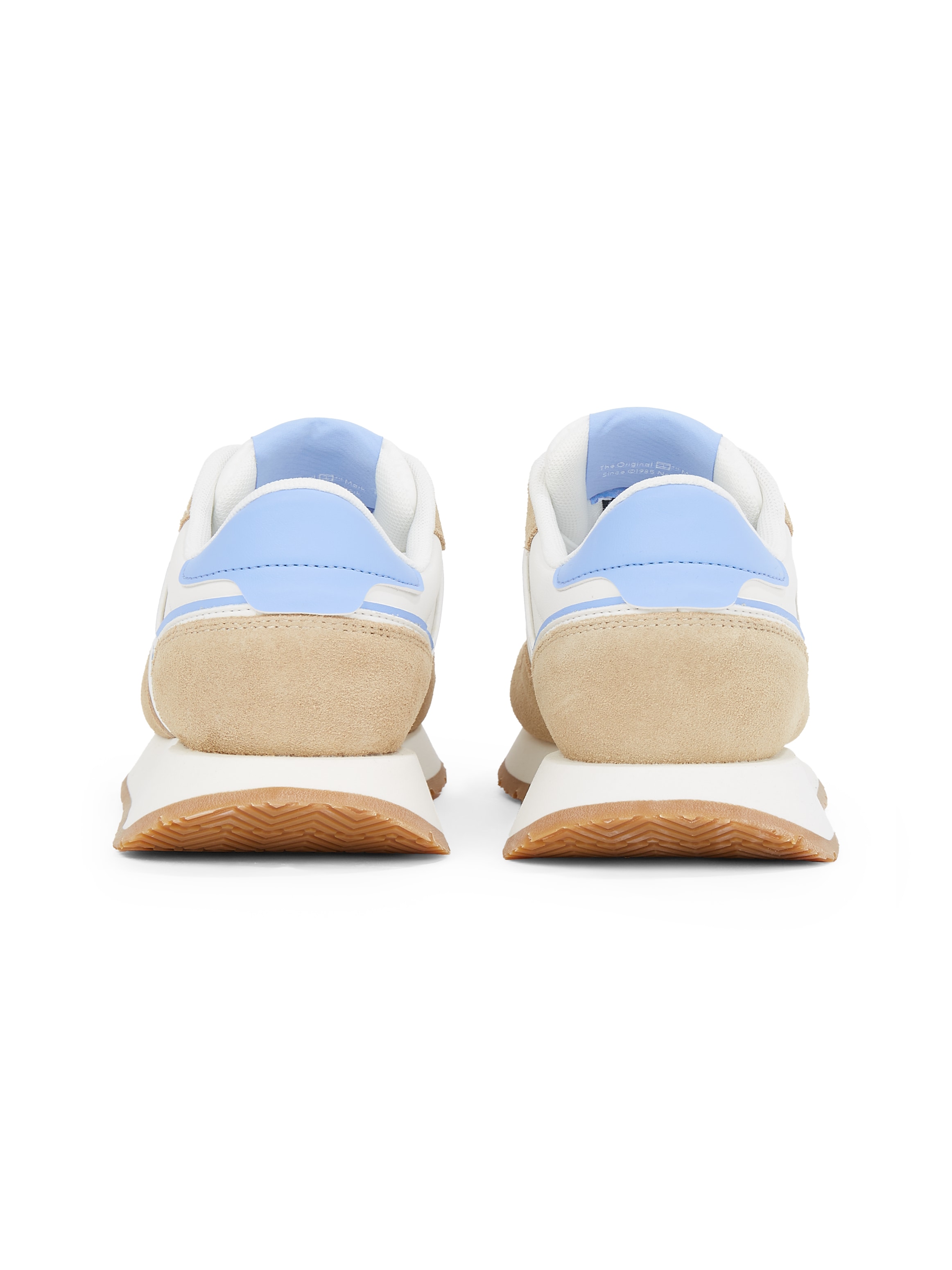 Tommy Jeans Plateausneaker »TJW EVA RUNNER LIGHT«, Freizeitschuh, Halbschuh, Schnürschuh mit Kontrastbesätzen