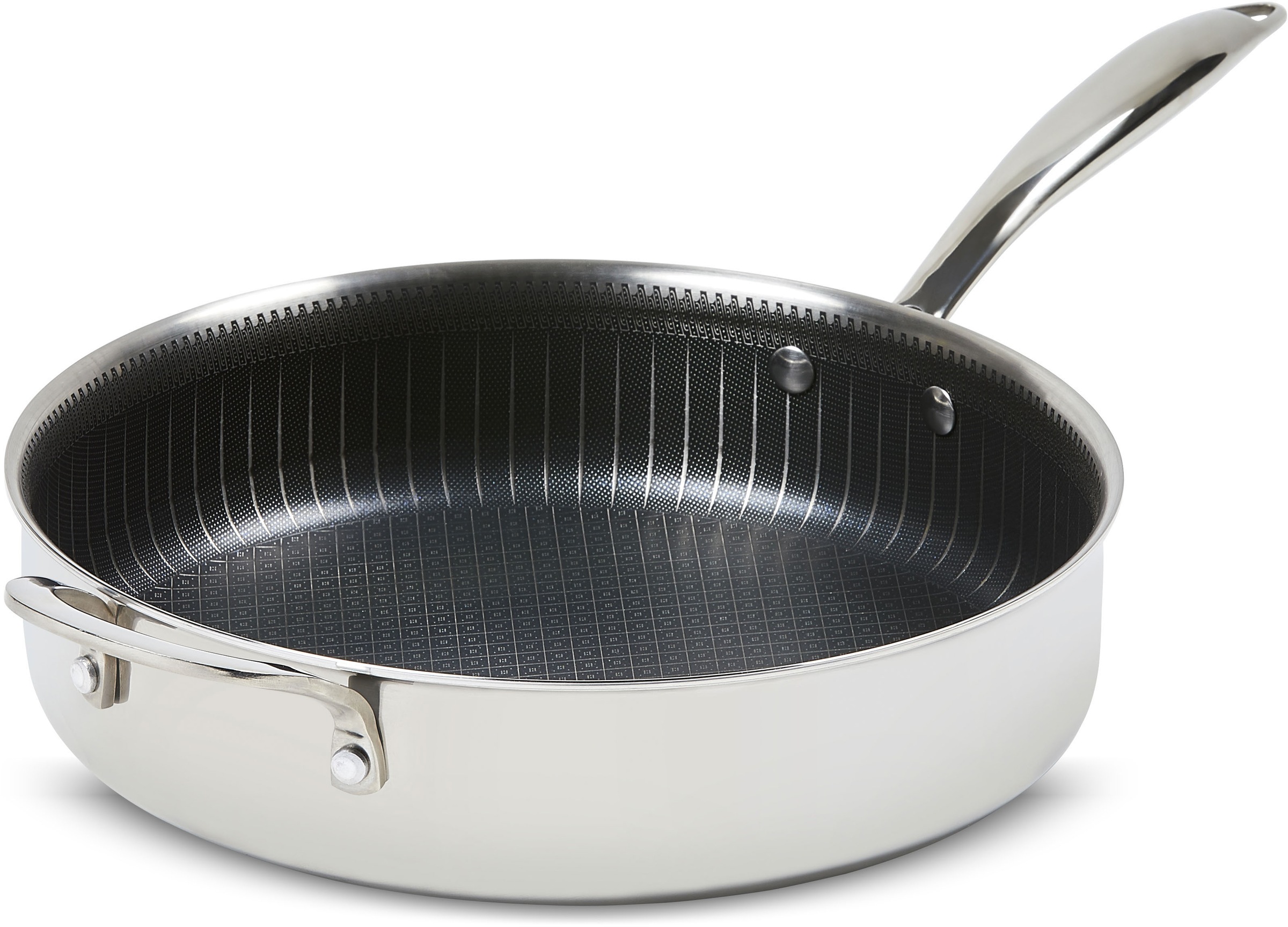 MediaShop Bratpfanne "Titan Pan" Edelstahl Set, 4 Stk. tlg. Edelstahlmatrix günstig online kaufen