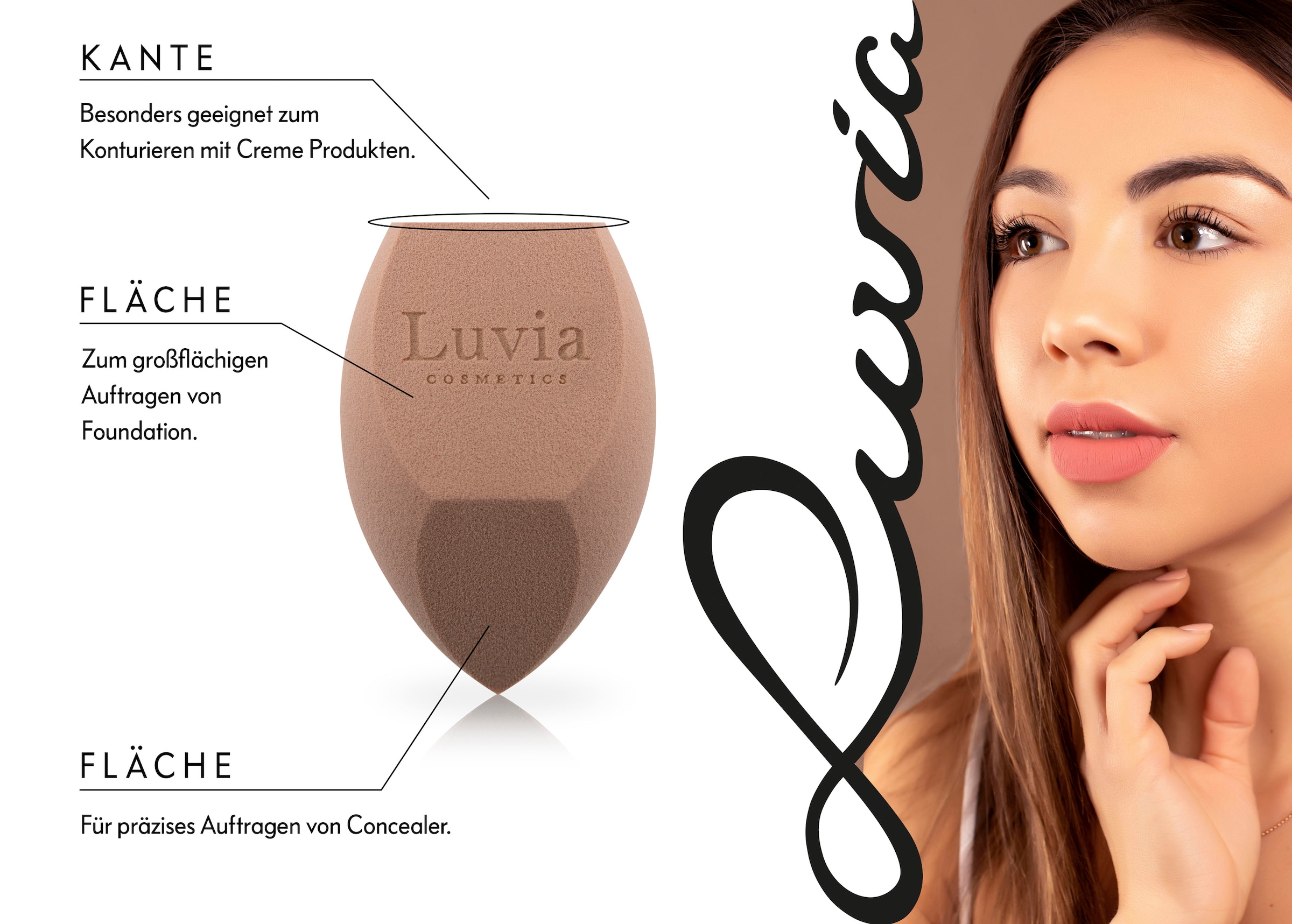 Luvia Cosmetics Make-up Schwamm »Prime Vegan Body Sponge«, XXL Make-up  Schwamm online bestellen | BAUR