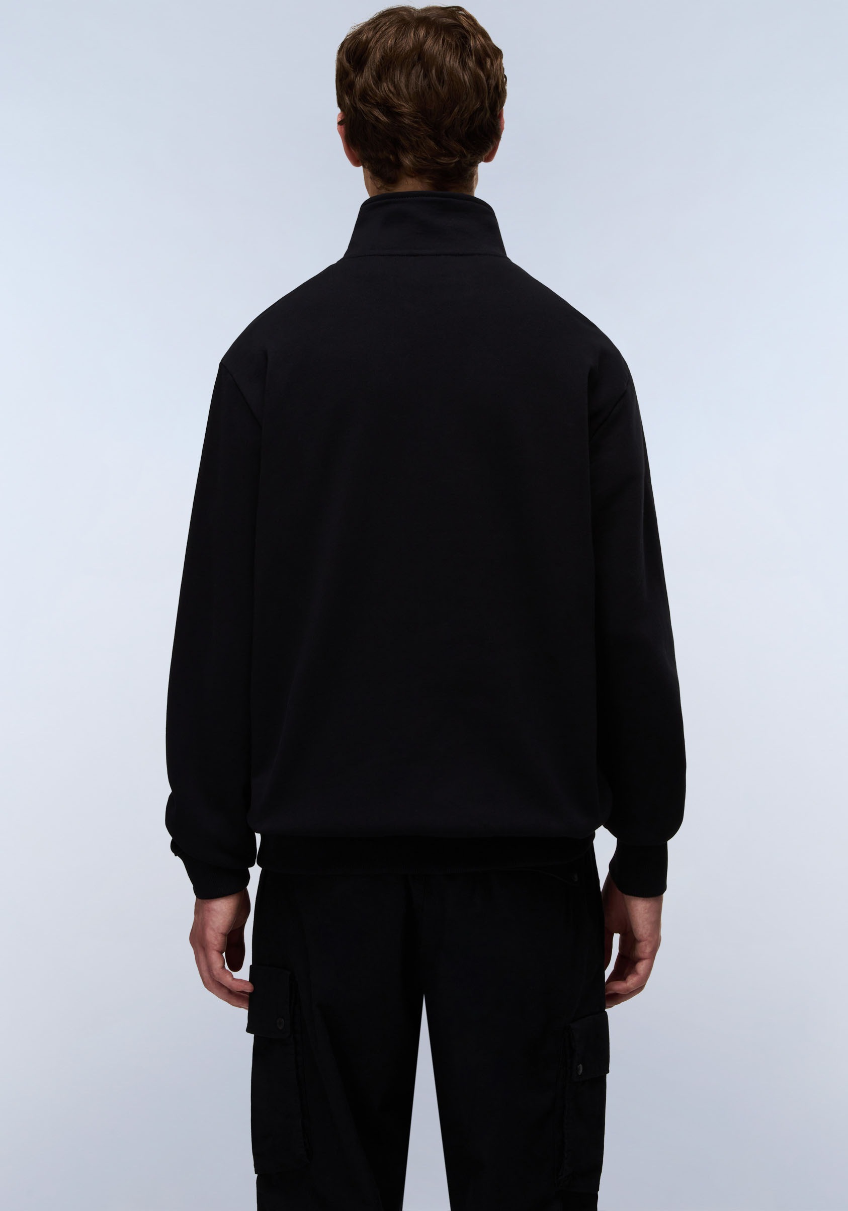 Napapijri Sweatshirt "SMALL BOX", Stehkragen mit Reißverschluss günstig online kaufen