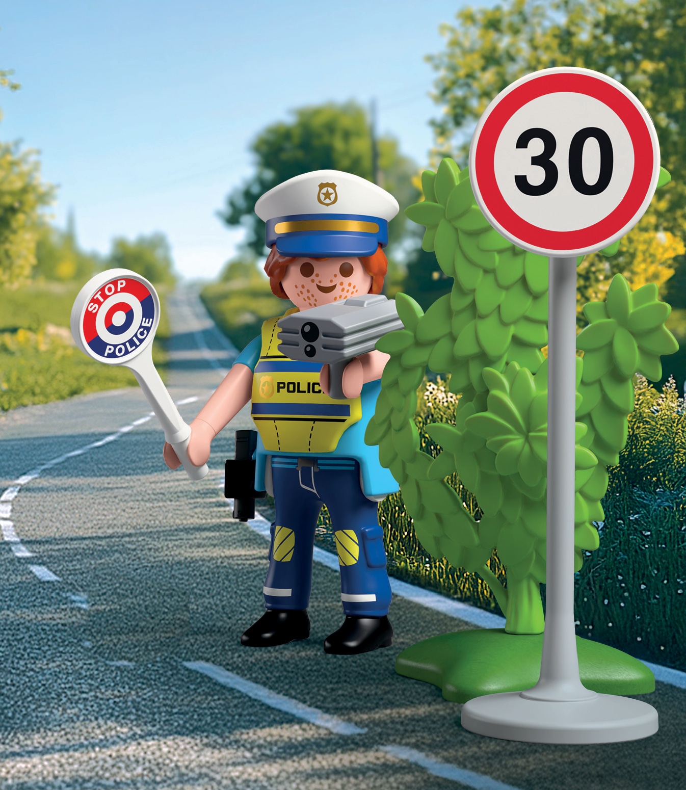Playmobil® Konstruktions-Spielset »Special Plus Polizist mit Radar (72029), Life«