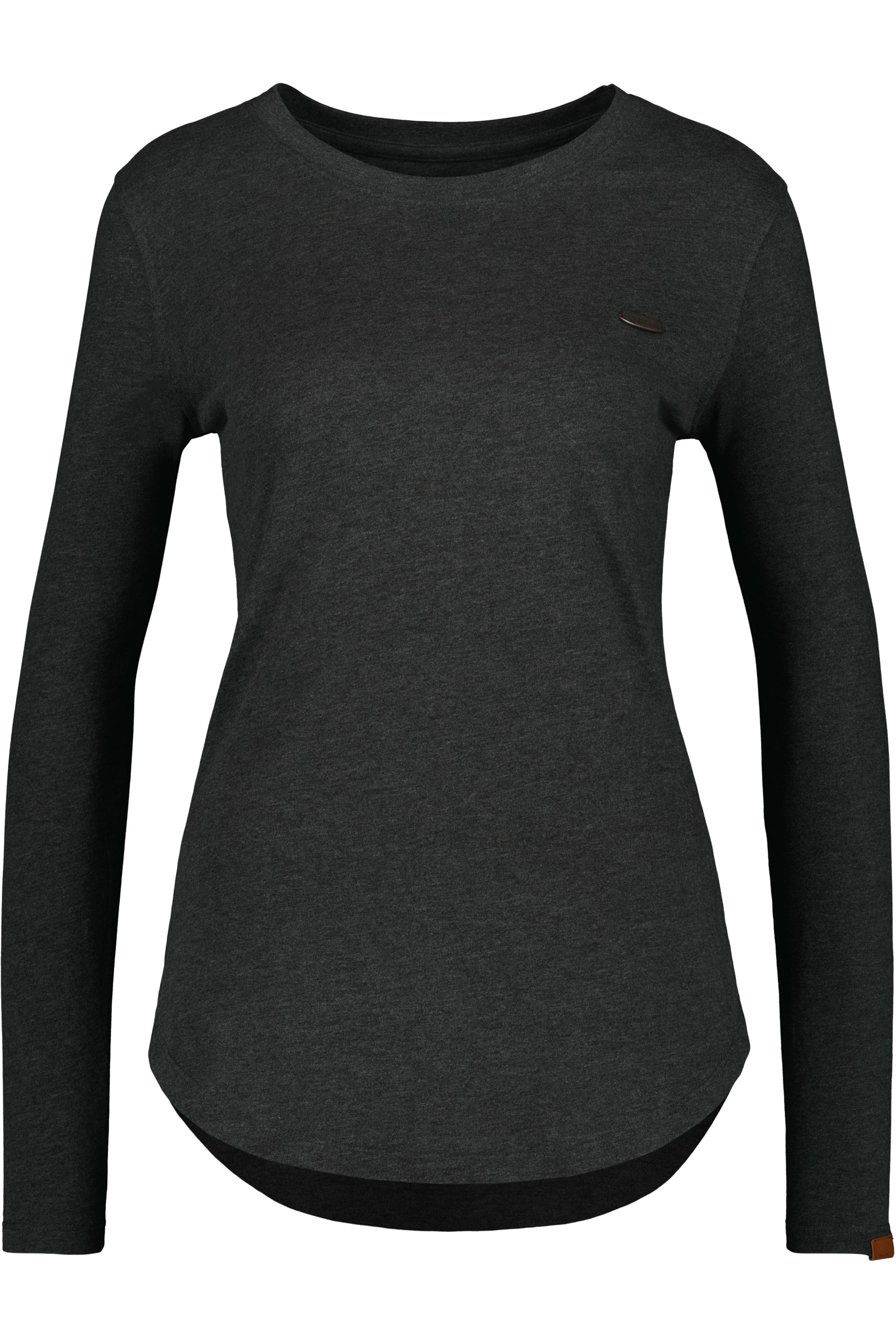 Alife & Kickin "Damen LeaAK A Langarmshirt, Shirt" Figurnah geschnittenes Longsleeve Shirt mit Rundhalsausschnitt
