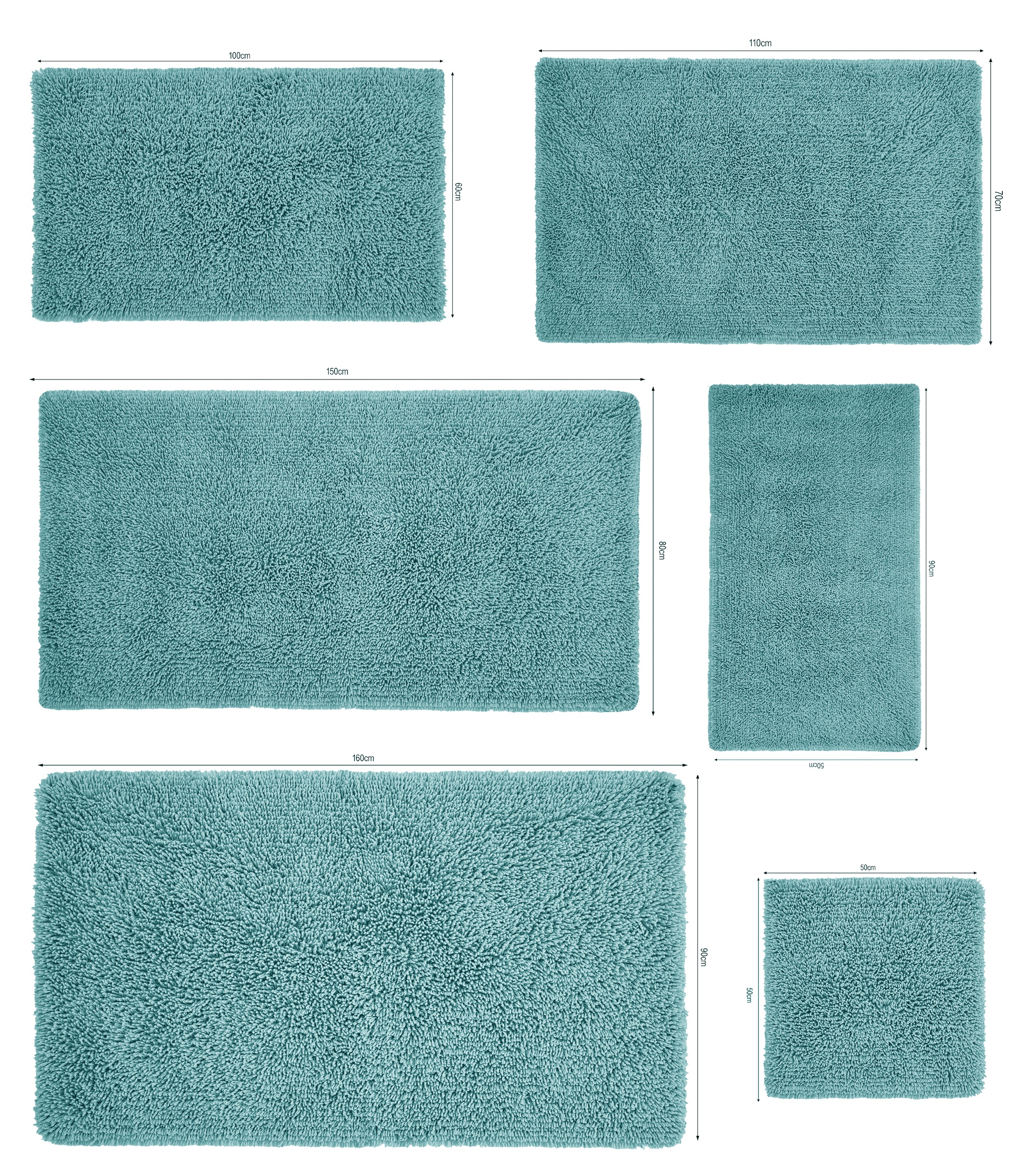 OTTO home Badematte »Xennia, Badvorleger, Badezimmer Teppich, Duschvorleger,« Höhe 28 mm rutschhemmend beschichtet schnell trocknend Badteppich, Uni Farben
