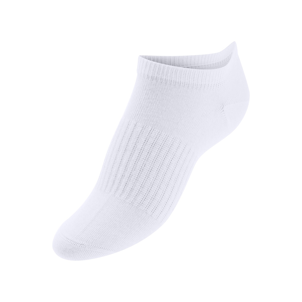 LASCANA ACTIVE Sneakersocken, (Set, 7 Paar), mit Mittelfußgummi