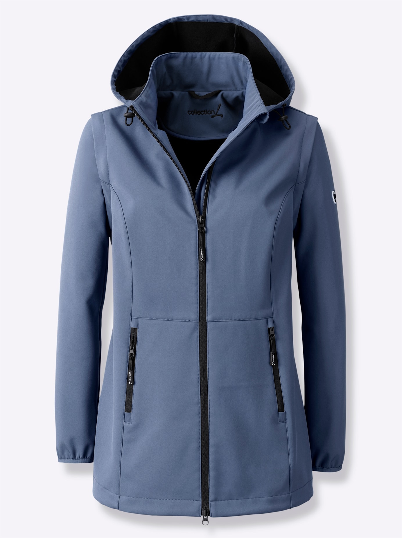 Casual Looks Softshelljacke, mit Kapuze
