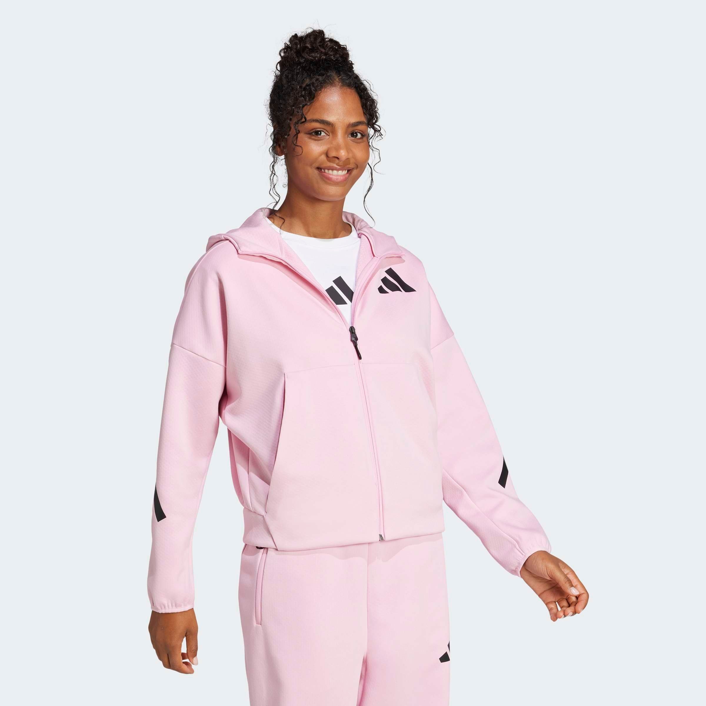 adidas Sportswear Kapuzensweatshirt »W Z.N.E. FZ«
