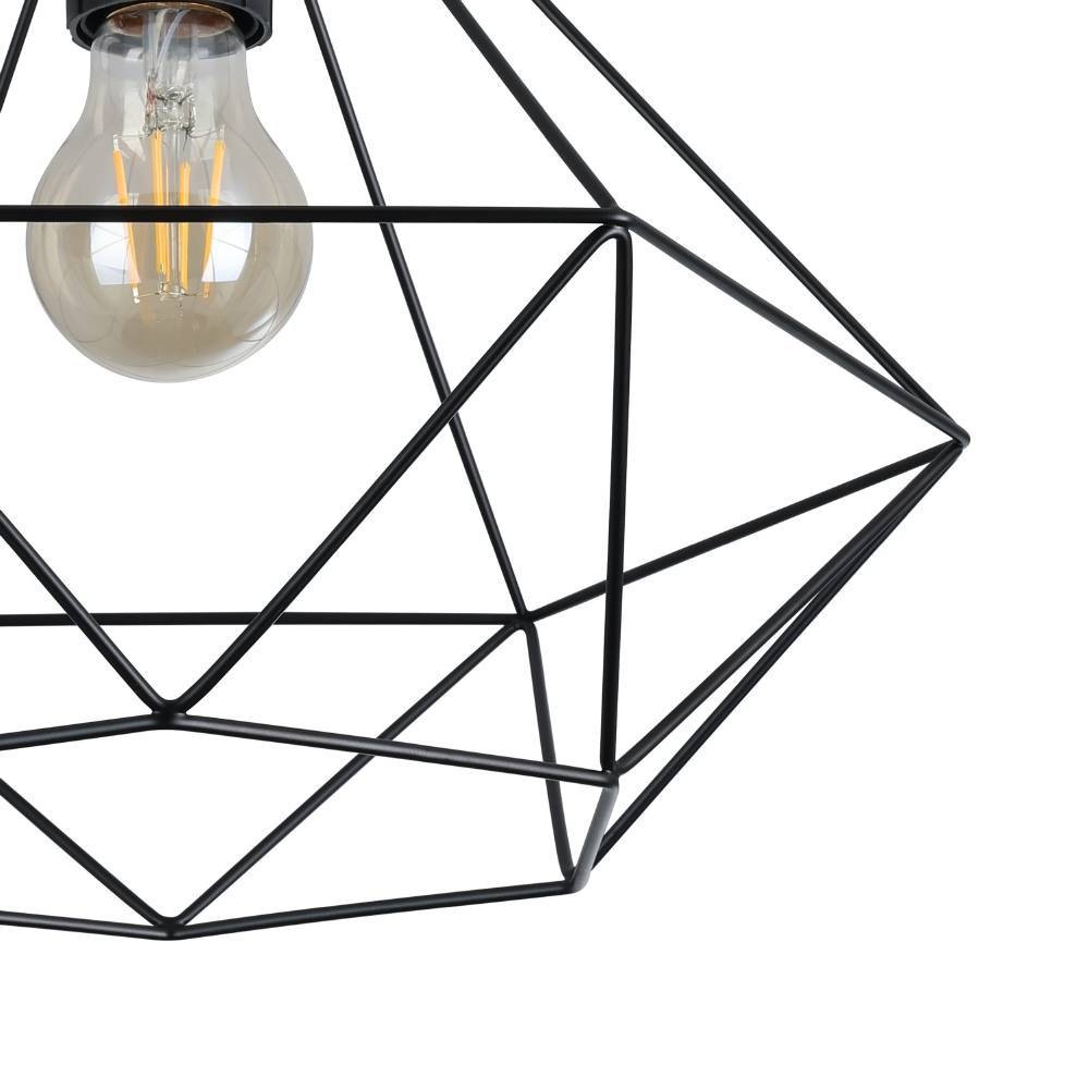 EGLO Deckenleuchte »TARBES« E27 1 Stk. Wohnzimmerlampe, Esszimmer, Flur, Drahtgeflecht, 1flammig, 32,5x27,5cm