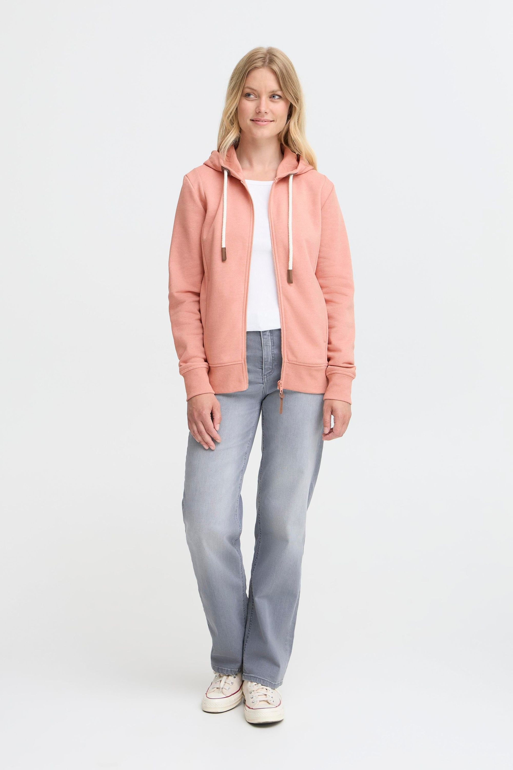 OXMO Kapuzensweatjacke »Kapuzenfleecejacke OXMILLE«