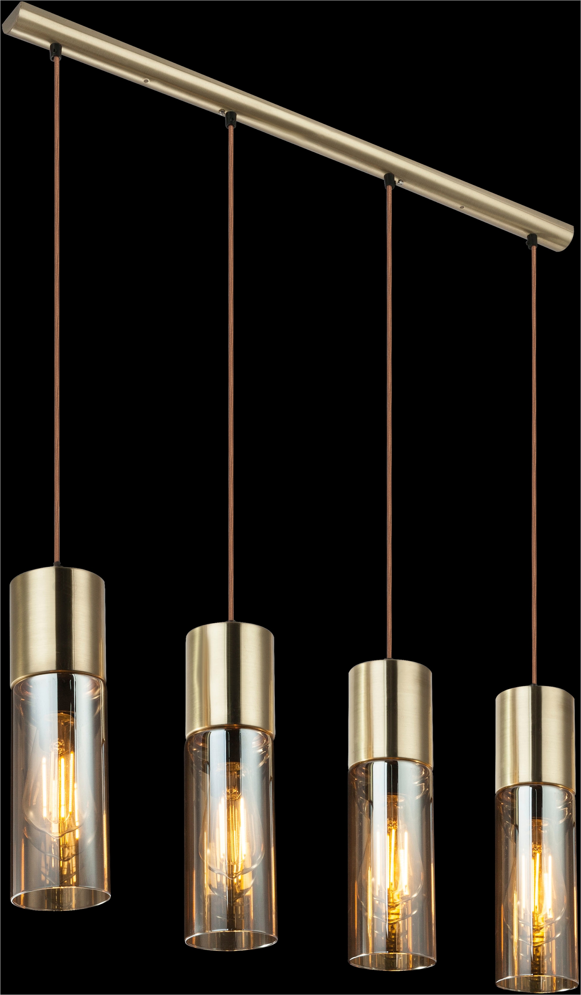GLOBO LIGHTING Hängeleuchte »ANNIKA« E27 1 Stk. Hängeleuchte, Glas, E27