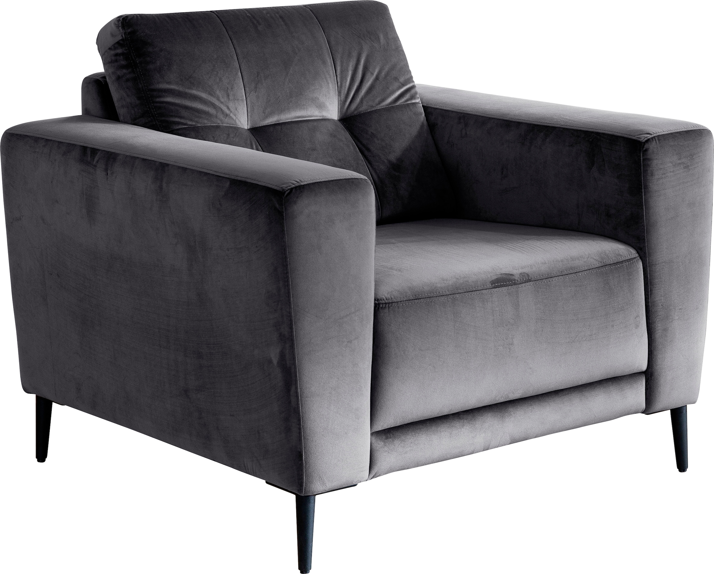 Trends by HG Sessel »Barcelona«, mit Metallfuss, frei im Raum stellbar