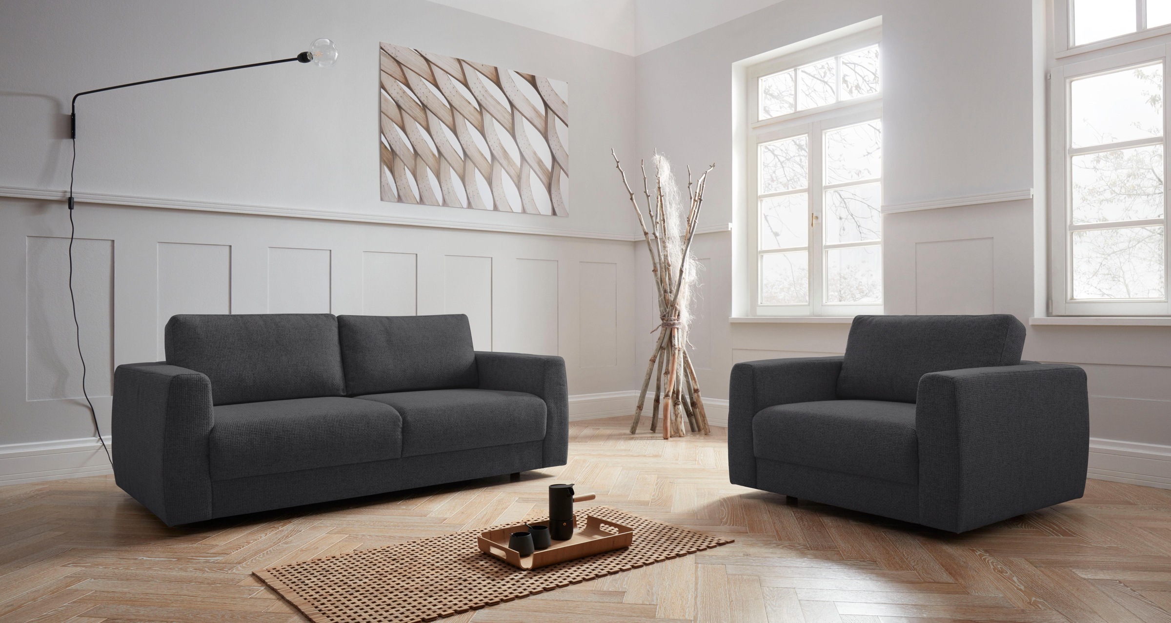 andas Sessel »Hobro Loungesessel«, in 3 Bezugsqualitäten in vielen Farben, Design by Morten Georgsen