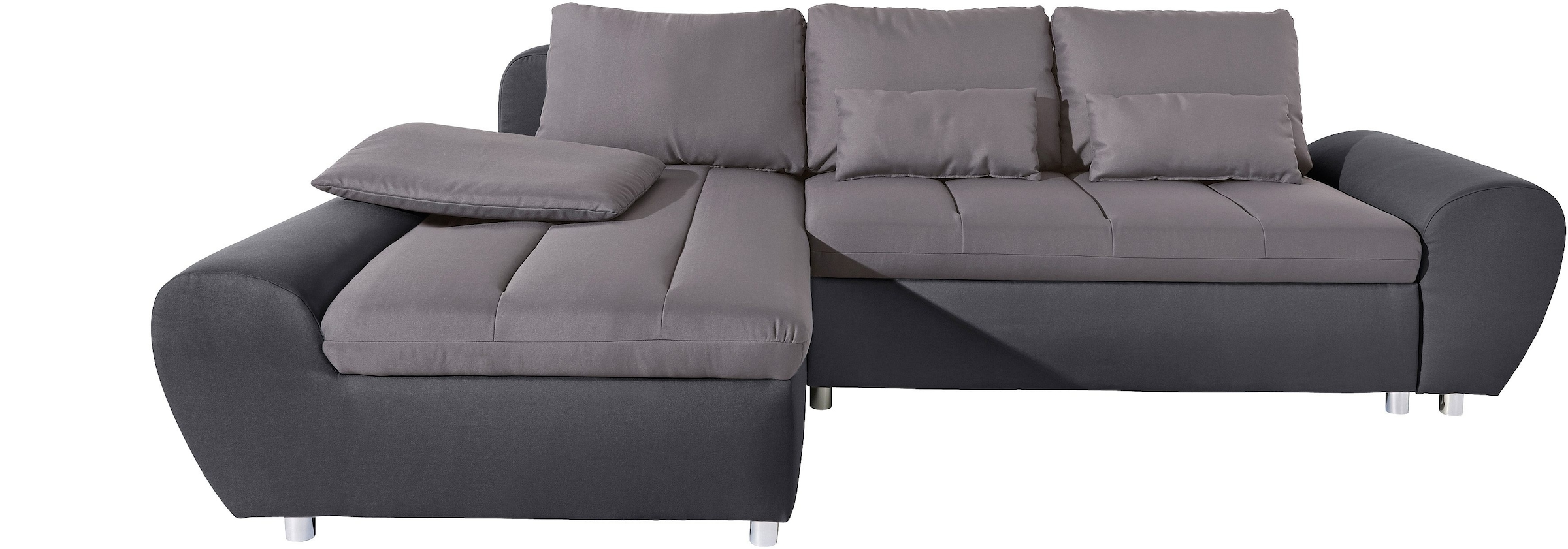 sit&more Ecksofa »Bandos L-Form«, in 2 unterschiedlichen Größen, wahlweise mit Bettfunktion