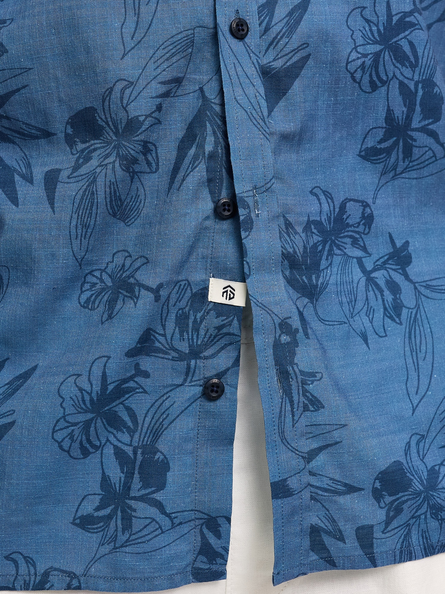 Indicode Kurzarmhemd »INBloomer«