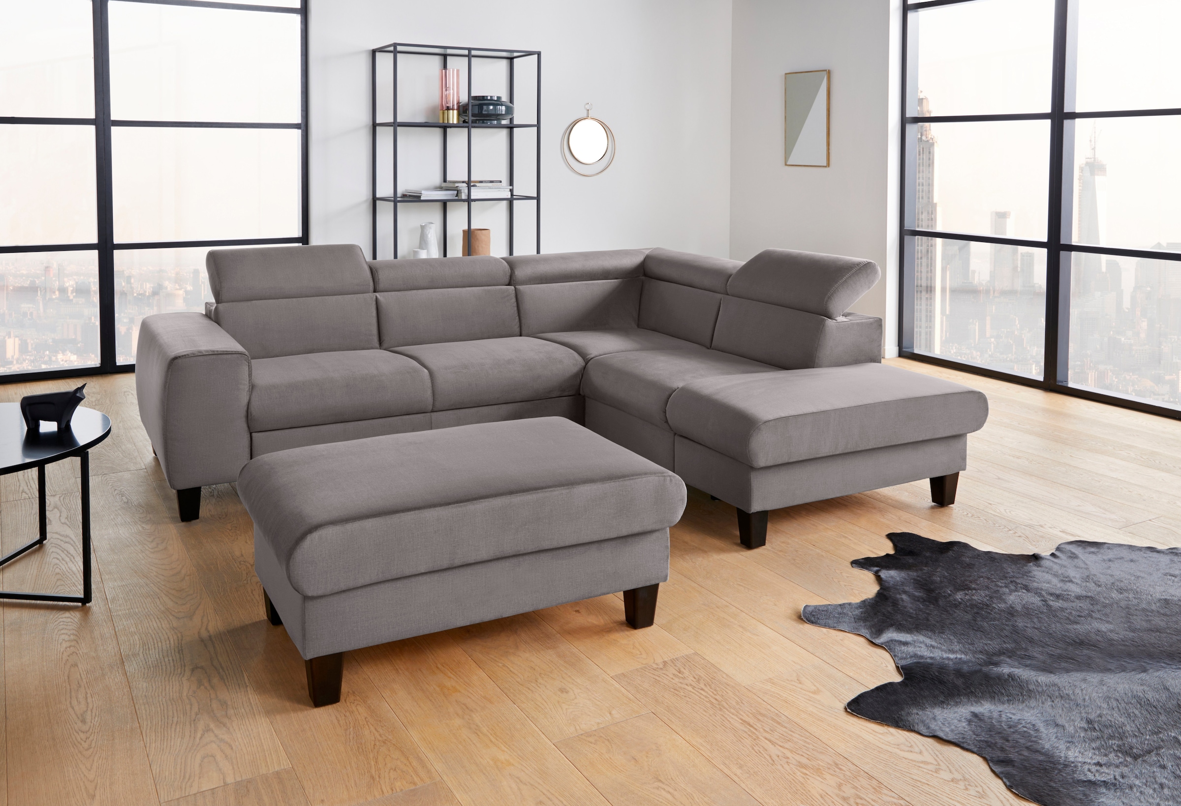 COTTA Polstergarnitur "Morven L-Form", (Set), Set bestehend aus: Ecksofa mi günstig online kaufen