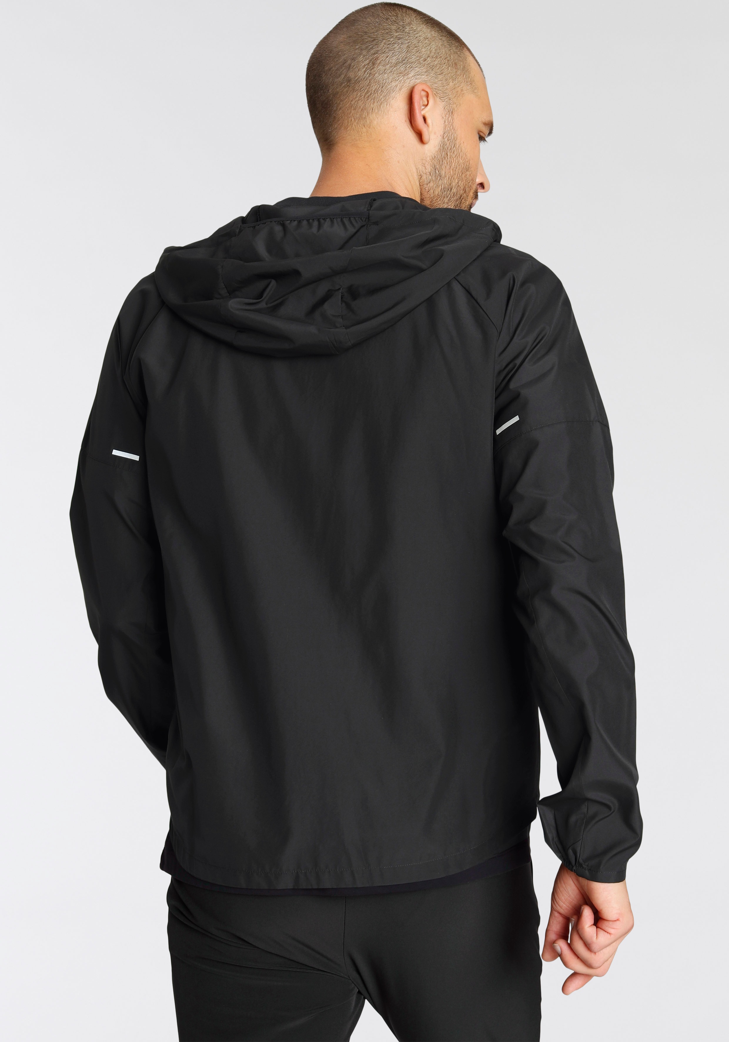 Thumbnail - Nike Laufjacke "Repel Miler Mens Running Jacket" mit Kapuze, wasserabweisend, verstaubares Design, für nasses Wetter