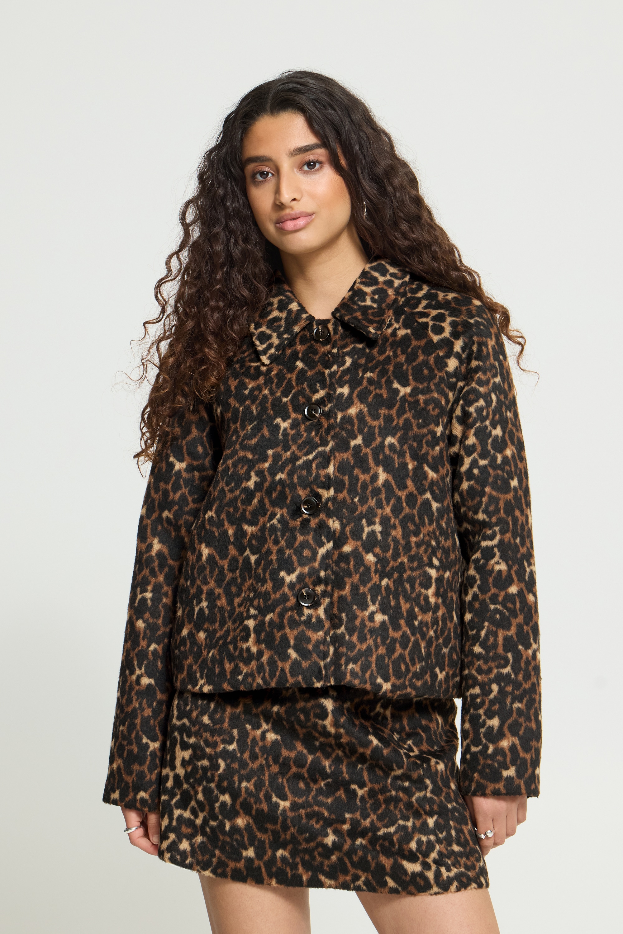 Ichi Outdoorjacke »Damen Übergangsjacke IHWOOLA«