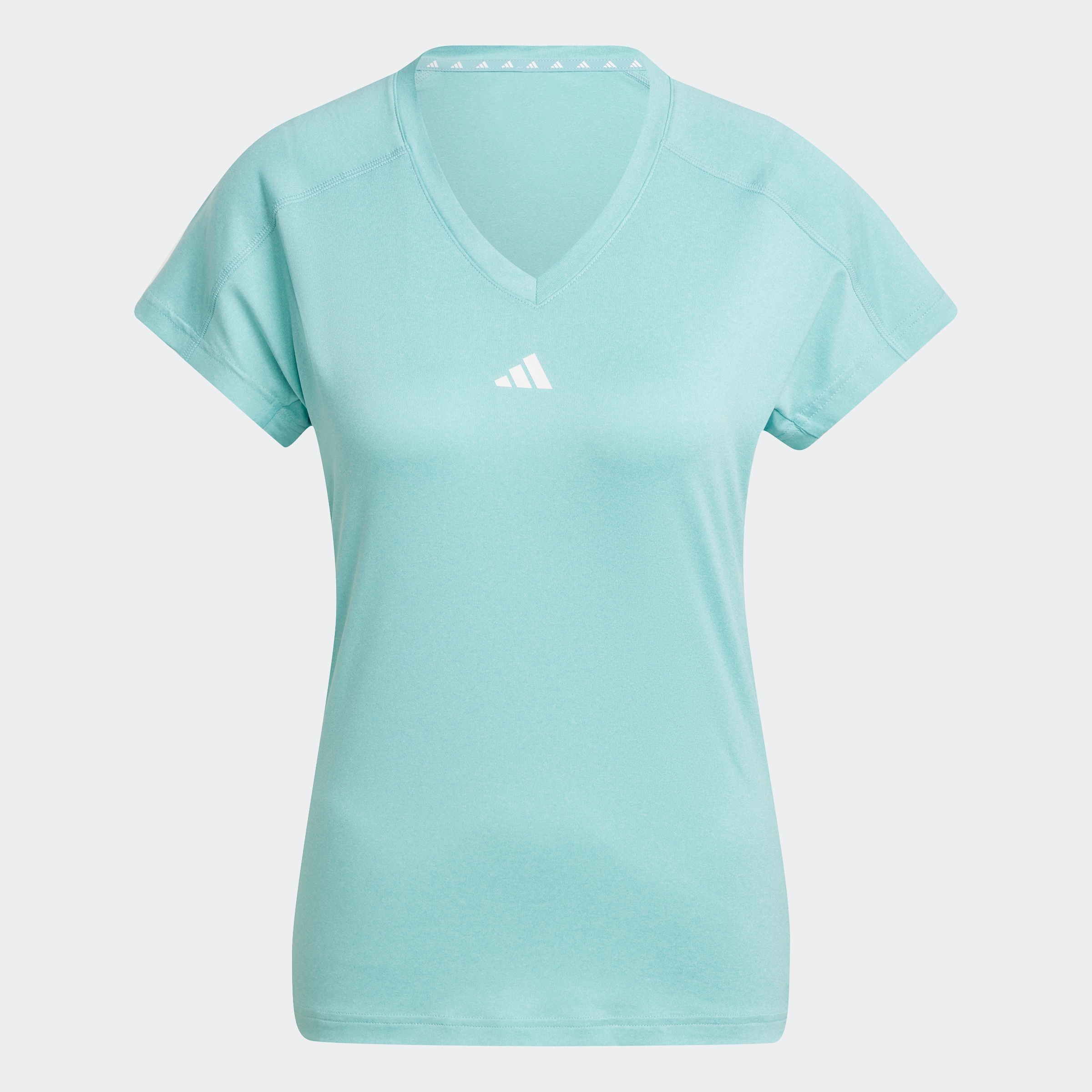 adidas Performance T-Shirt »AEROREADY TRAIN ESSENTIALS MINIMAL BRANDING V-NECK«