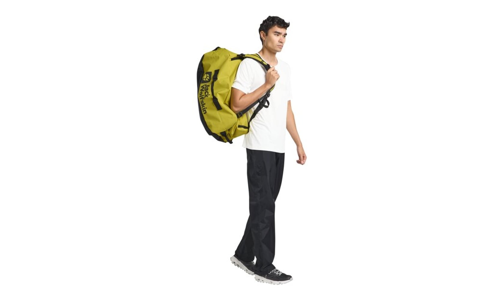 Jack Wolfskin Regenhose »RAINY DAY PANTS«  mit Packsack, aus Ripstop-Material; wasser- und winddicht