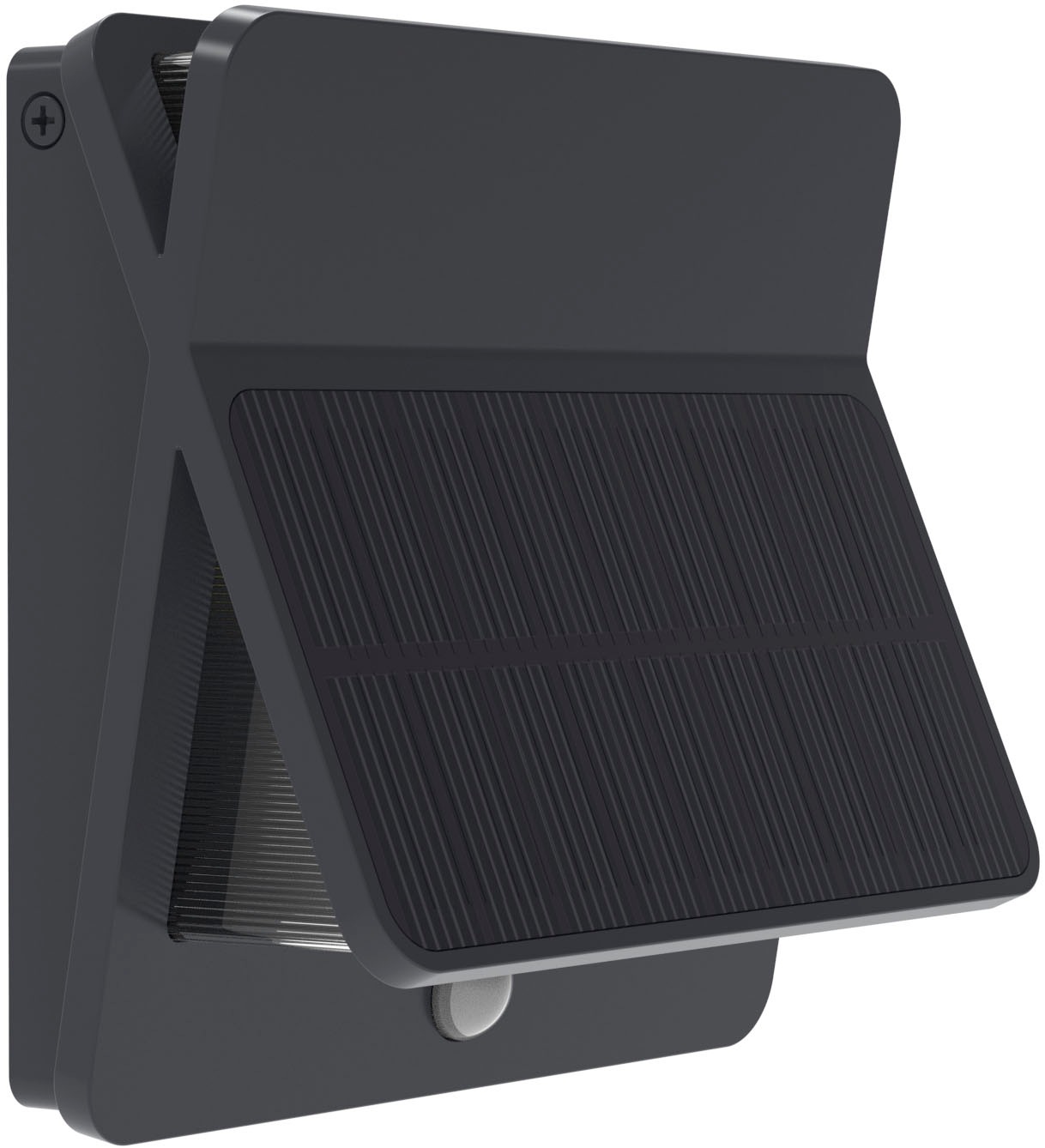 LUTEC LED Solarleuchte »LED-Solar-Aussenwandl. mit BWM ALETA«, 2 flammig, Leuchtmittel LED-Board | LED fest integriert, Design-Award