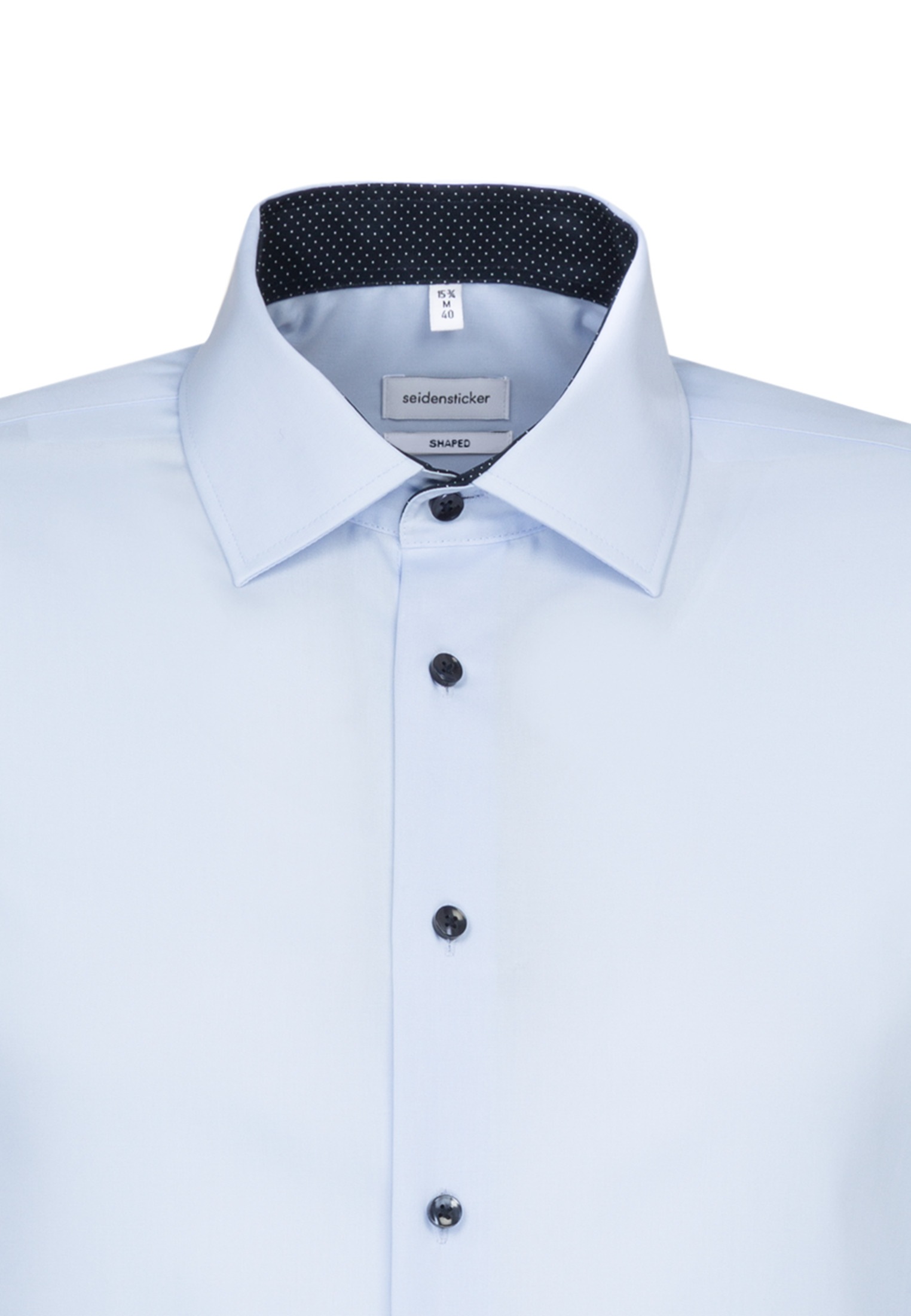 Seidensticker Schwarze Rose Men's Shirt Blue L 2