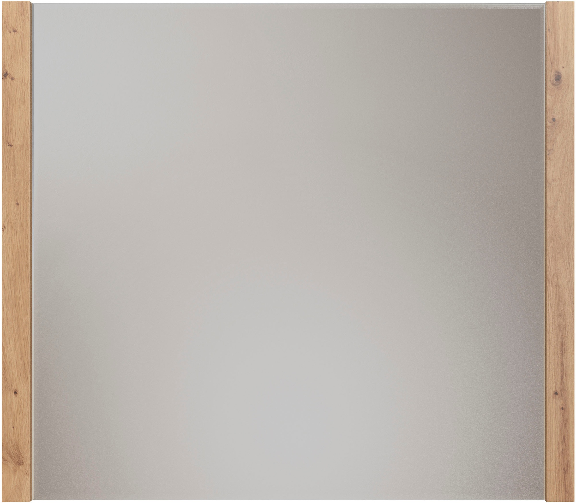 andas Garderobenspiegel "Drammen" Wandspiegel, teilweise Rahmen in Holzopti günstig online kaufen