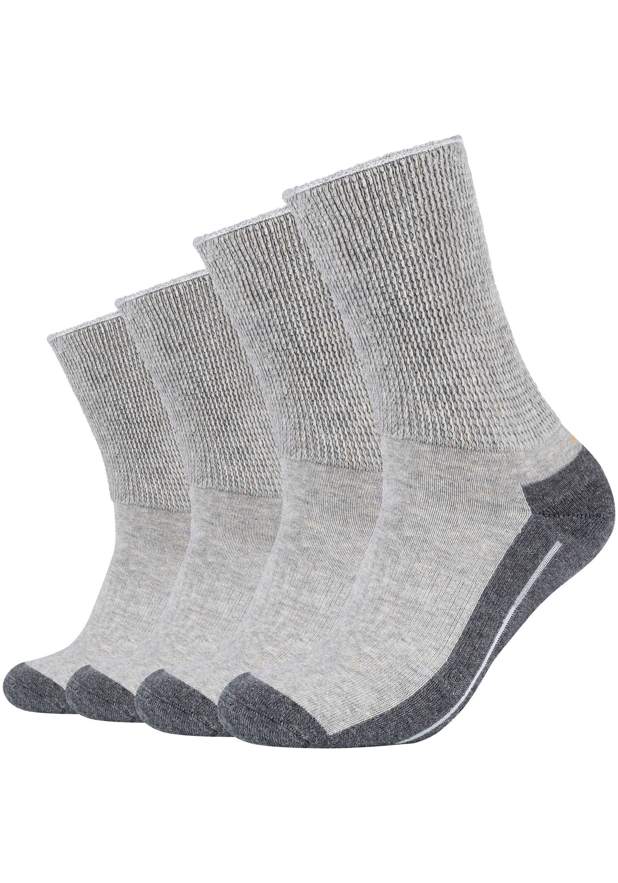 Camano Socken, (4 Paar, 4er Pack), Pro Tex Diabetic Ankle Socks, perfekte Feuchtigkeitsregulation