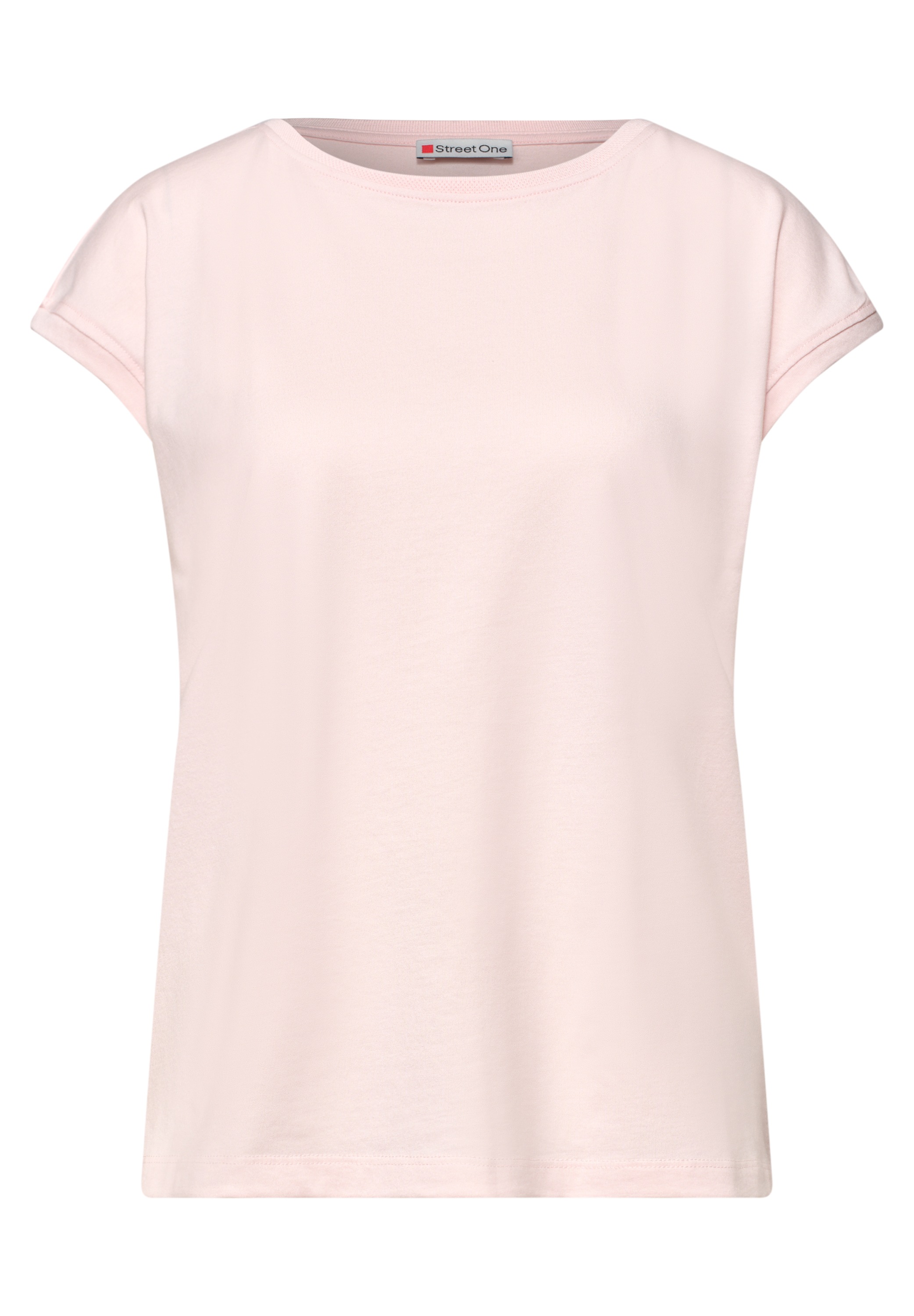 STREET ONE T-Shirt mit U-Boot-Ausschnitt