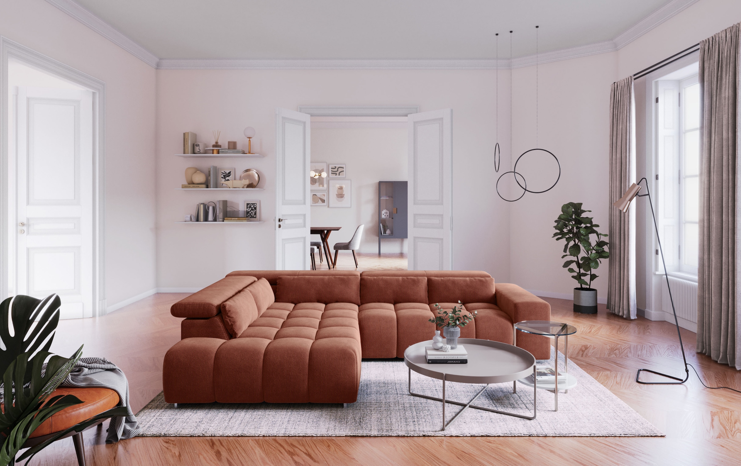 COTTA Ecksofa "Orion L-Form" günstig online kaufen